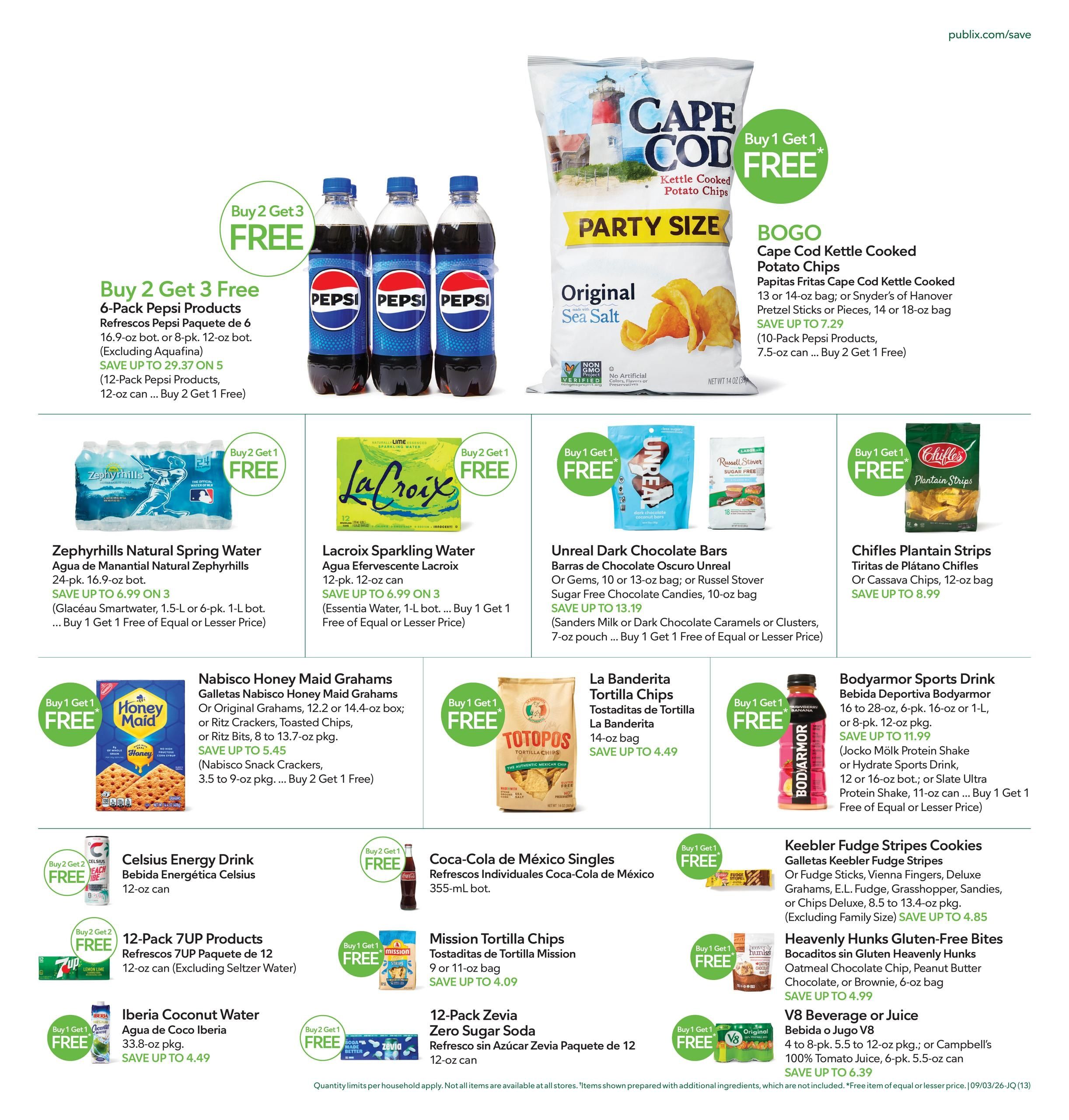 Publix (Callahan Area, FL) Anuncio Semanal Español Weekly Ad September 3 - 9, 2026