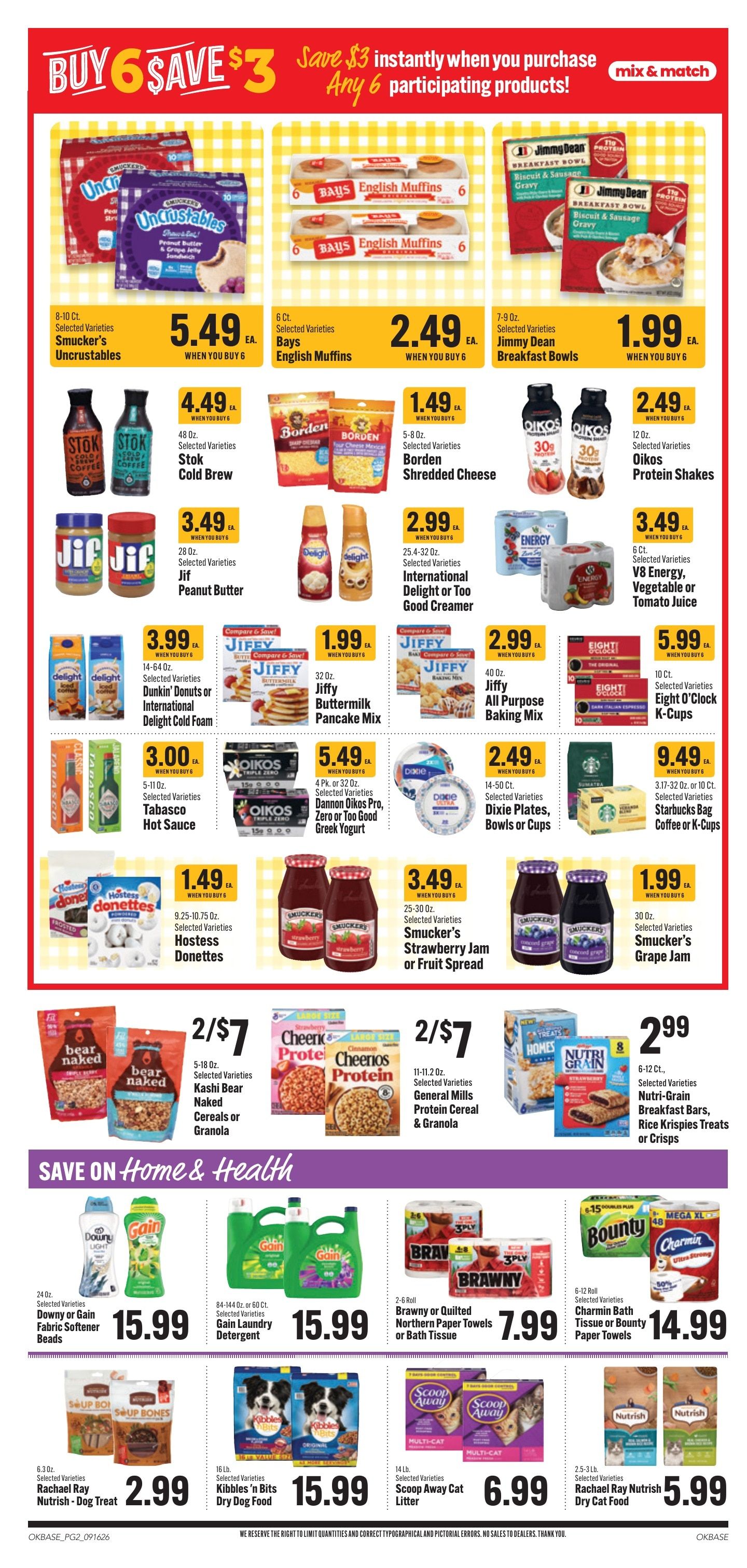 Rehkopf's Family Foods Weekly Ad September 16 - 22, 2026
