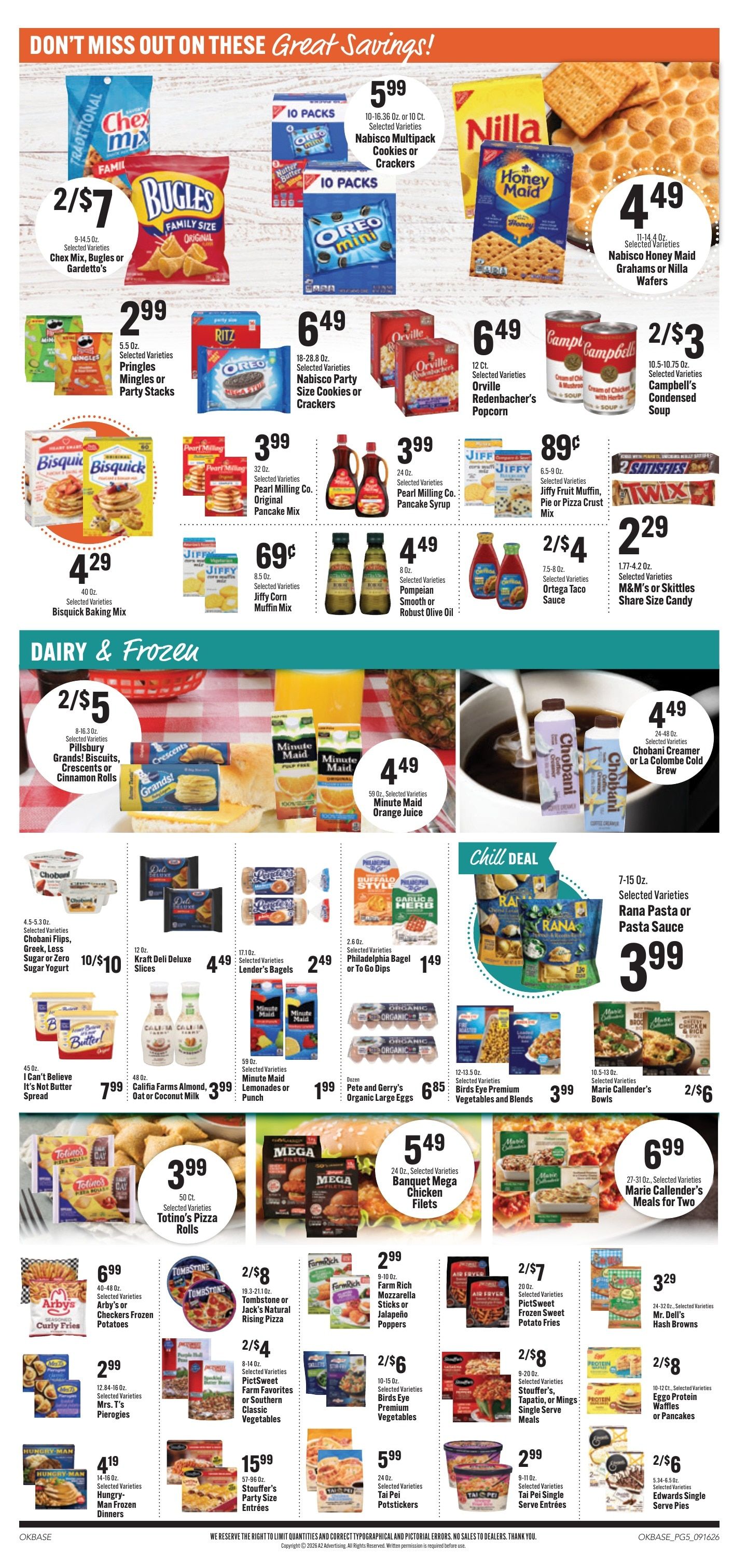 Rehkopf's Family Foods Weekly Ad September 16 - 22, 2026