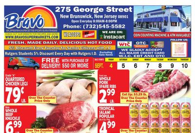 Bravo Supermarket (Coral Springs Area, FL) Weekly Ad September 4 - 10, 2026