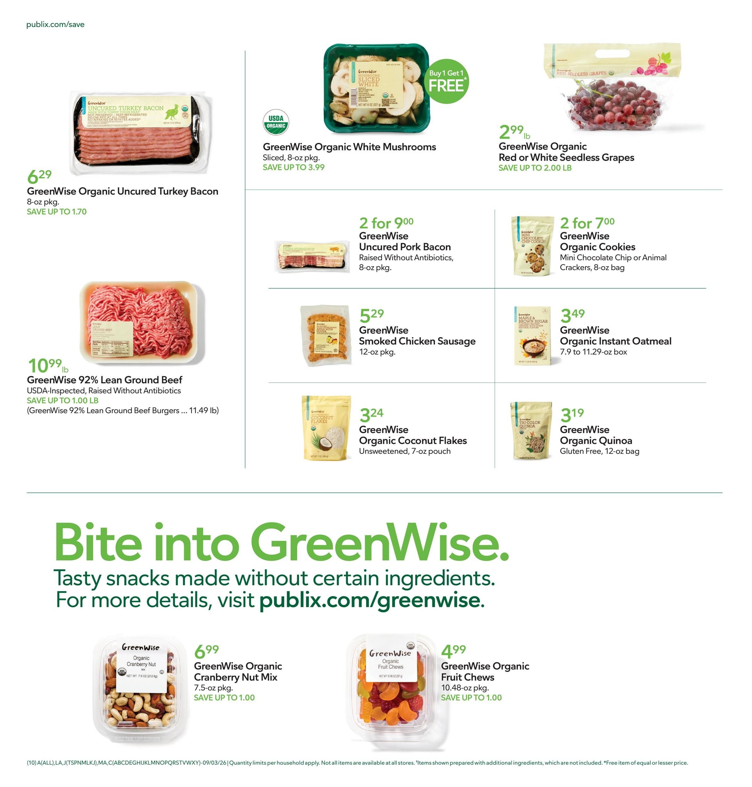 Publix (Callahan Area, FL) Weekly Ad September 3 - 9, 2026