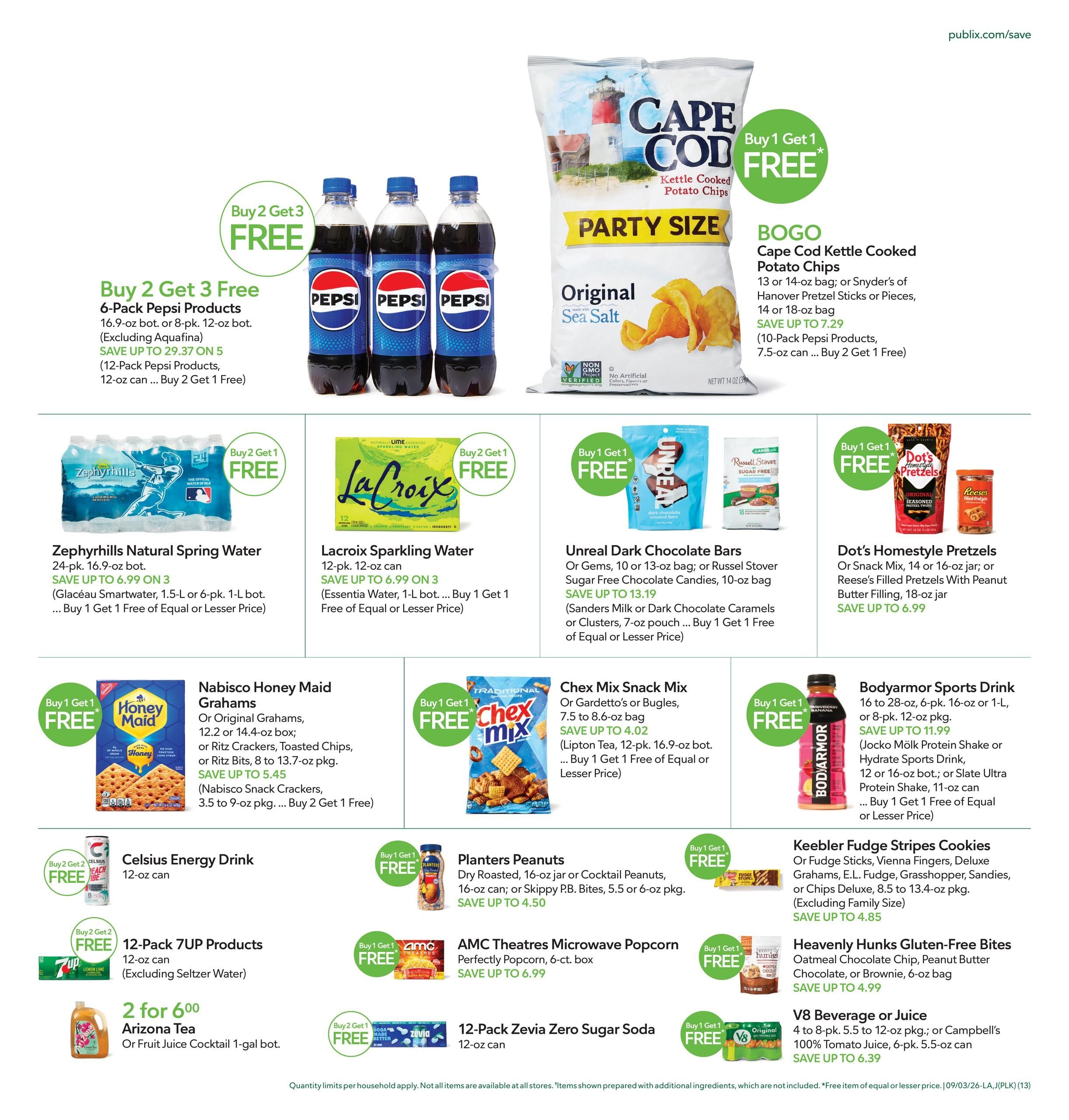 Publix (Callahan Area, FL) Weekly Ad September 3 - 9, 2026