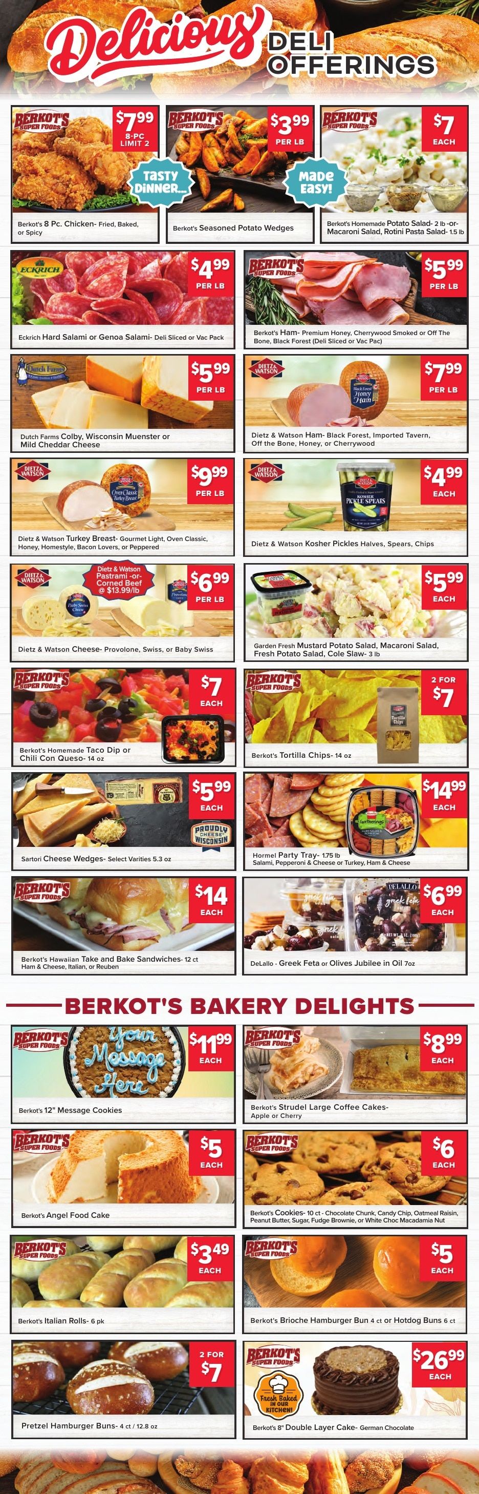 Berkot's Super Foods (Dyer, IN) Weekly Ad September 3 - 9, 2026