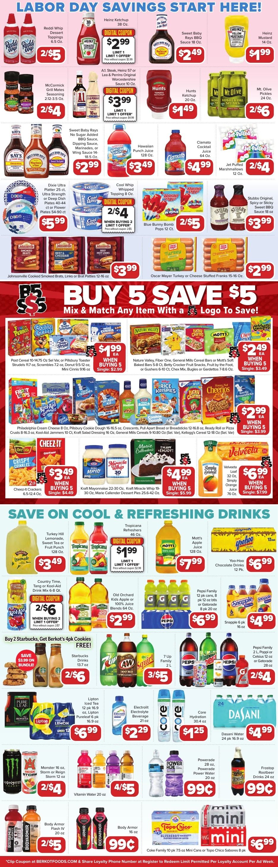 Berkot's Super Foods (Illinois) Weekly Ad September 3 - 9, 2026