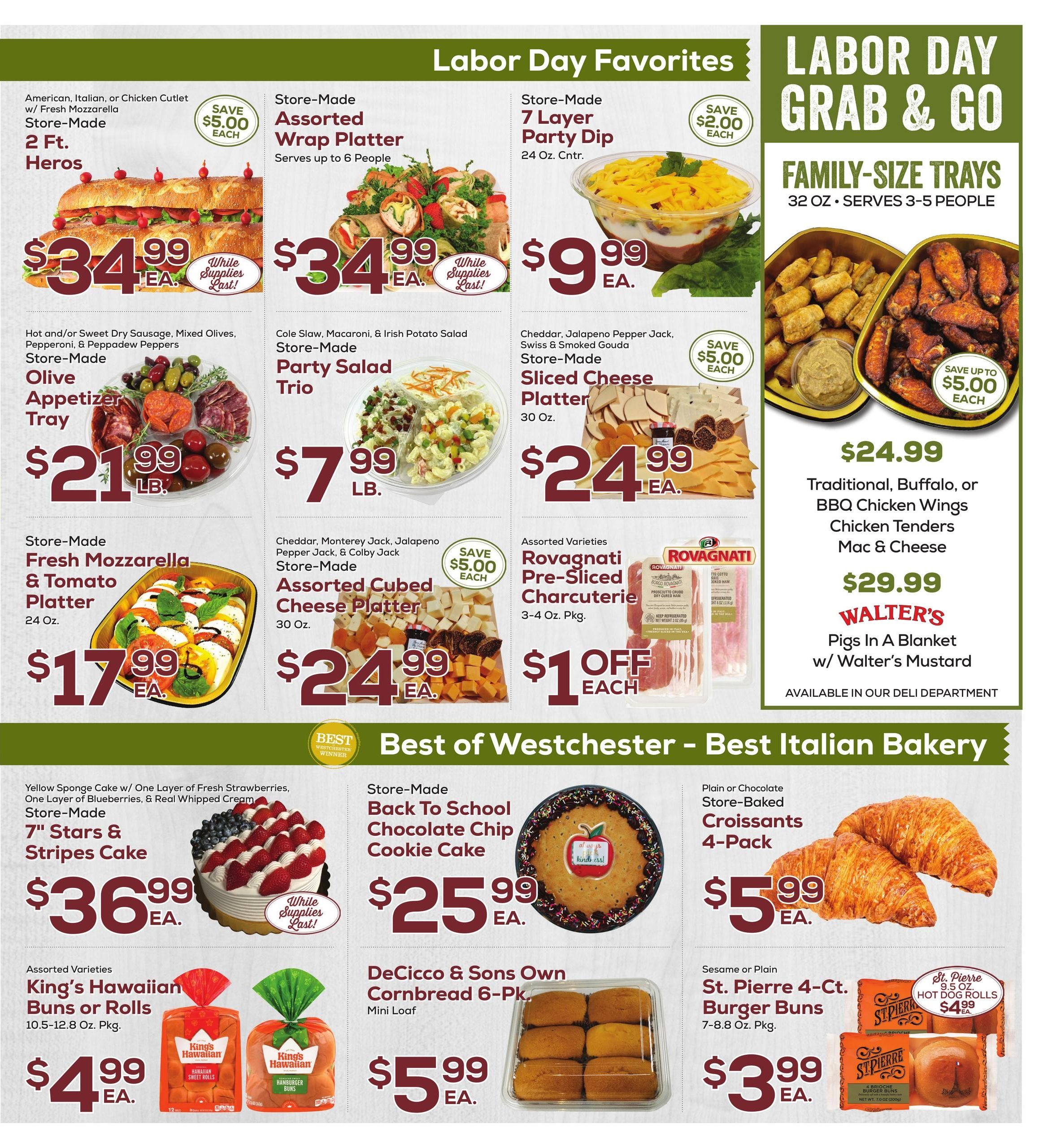 DeCicco & Sons Weekly Ad September 4 - 10, 2026