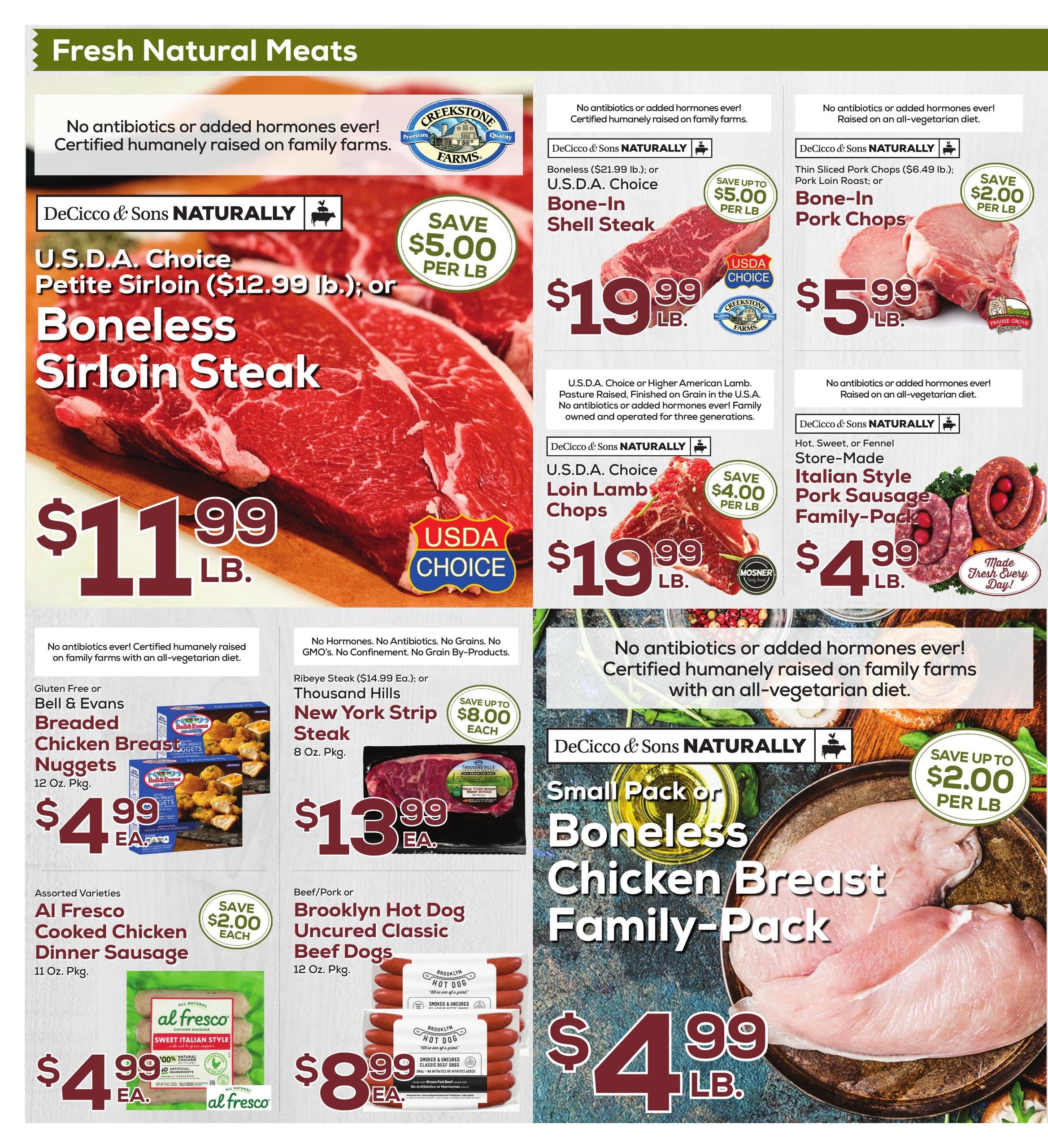 DeCicco & Sons Weekly Ad September 4 - 10, 2026
