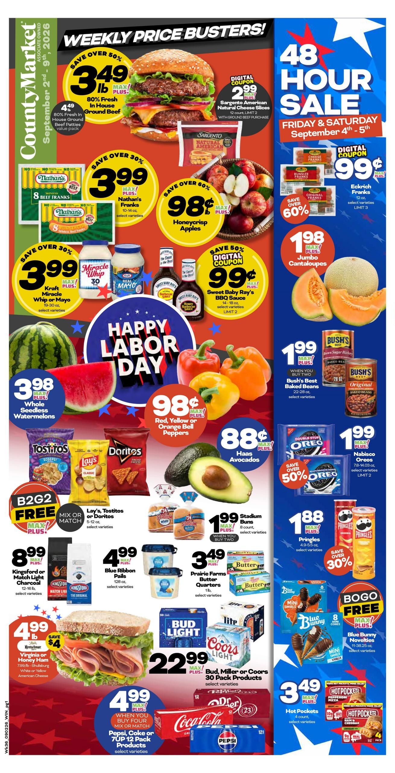County Market Indexed (Elsah Area, IL) Weekly Ad September 2 - 9, 2026