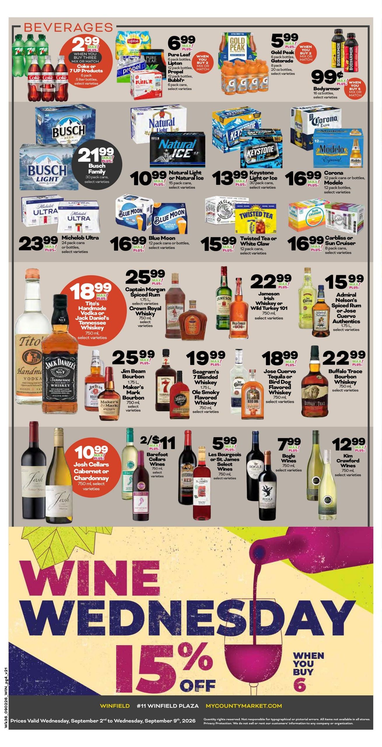 County Market Indexed (Elsah Area, IL) Weekly Ad September 2 - 9, 2026