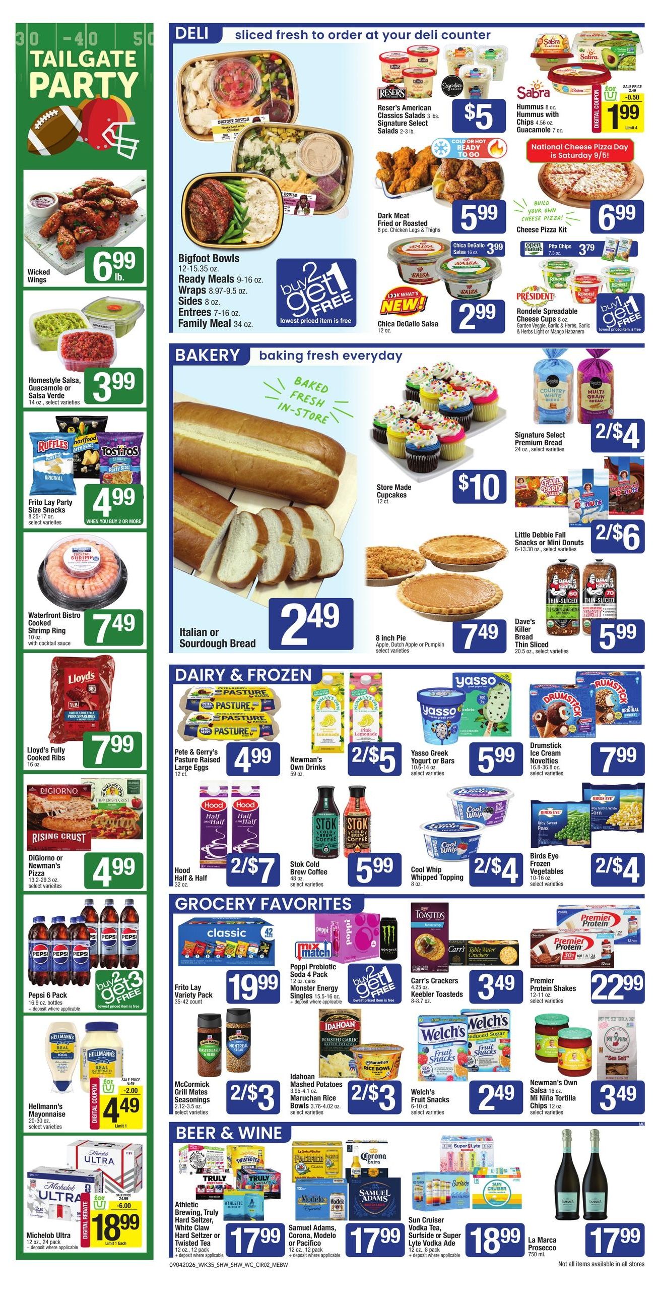 Shaw's (Augusta Area, ME) Weekly Ad September 4 - 10, 2026