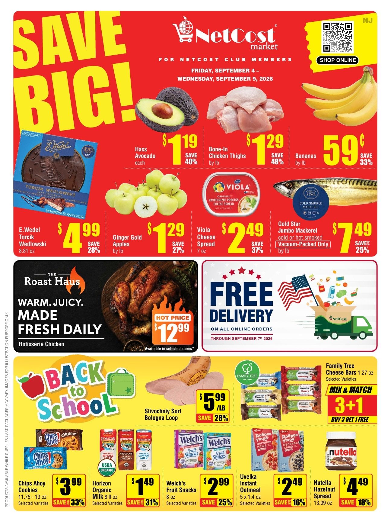 NetCost Market (New York) Weekly Ad September 4 - 9, 2026