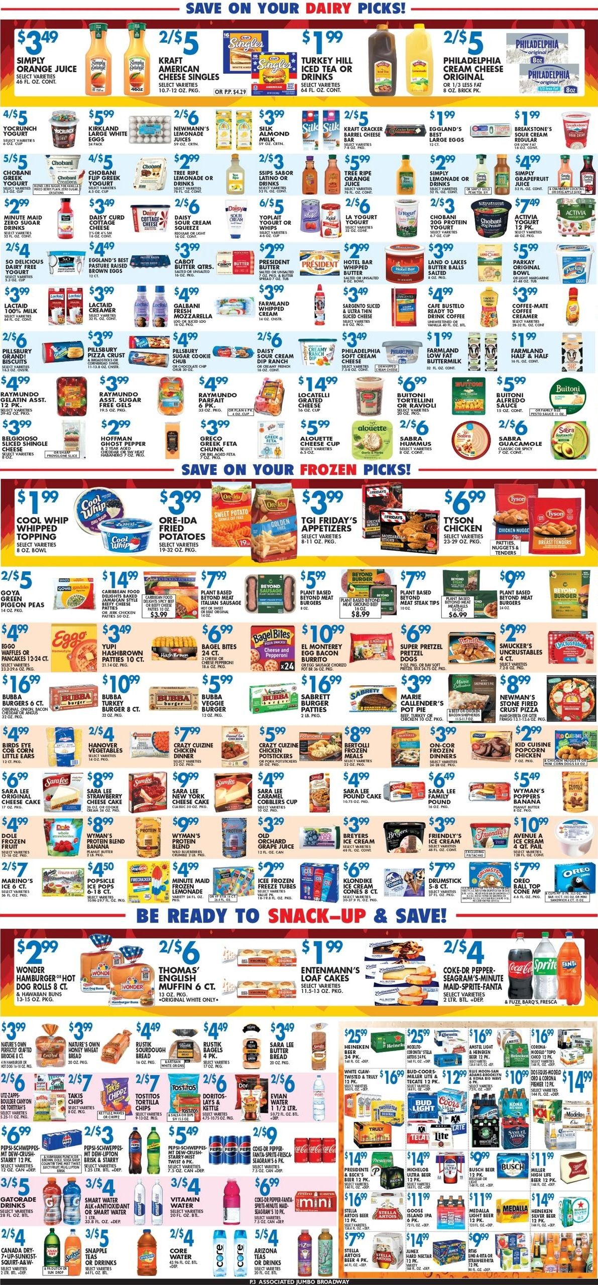 Associated Supermarkets (Palisades Park Area, NJ) Weekly Ad August 28 - September 3, 2026