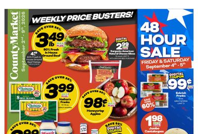 County Market Indexed (Springfield Area, IL) Weekly Ad September 2 - 9, 2026