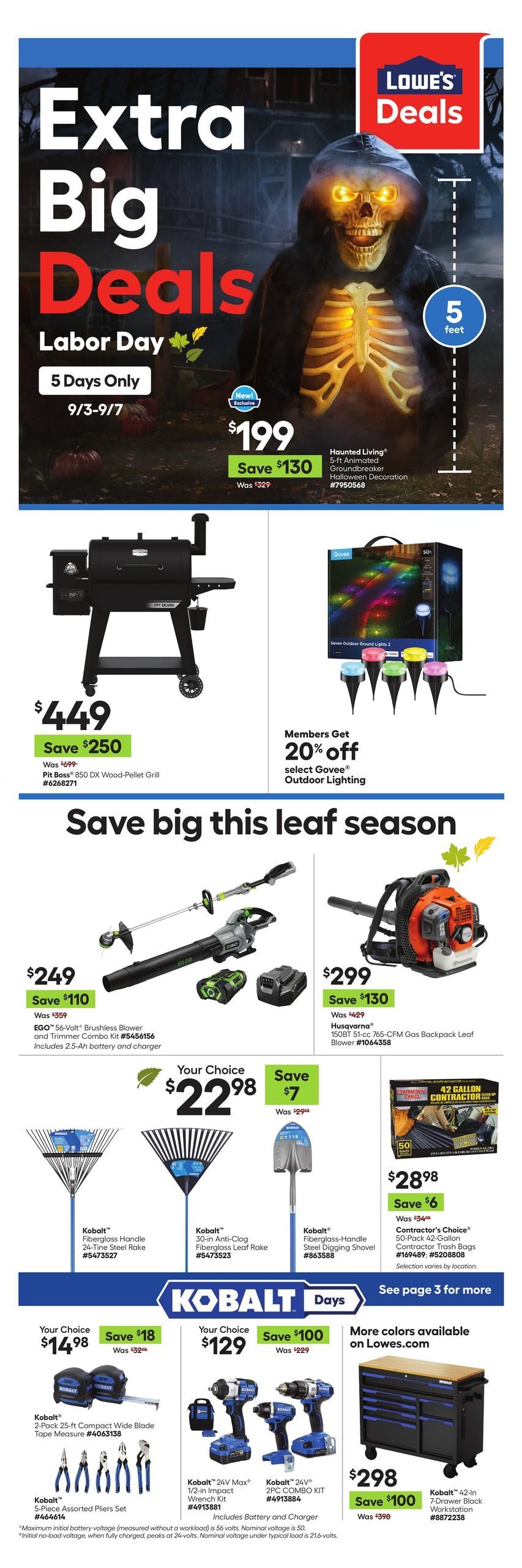 Lowe's (Hilo-Makawao Area, HI) Weekly Ad August 27 - September 9, 2026