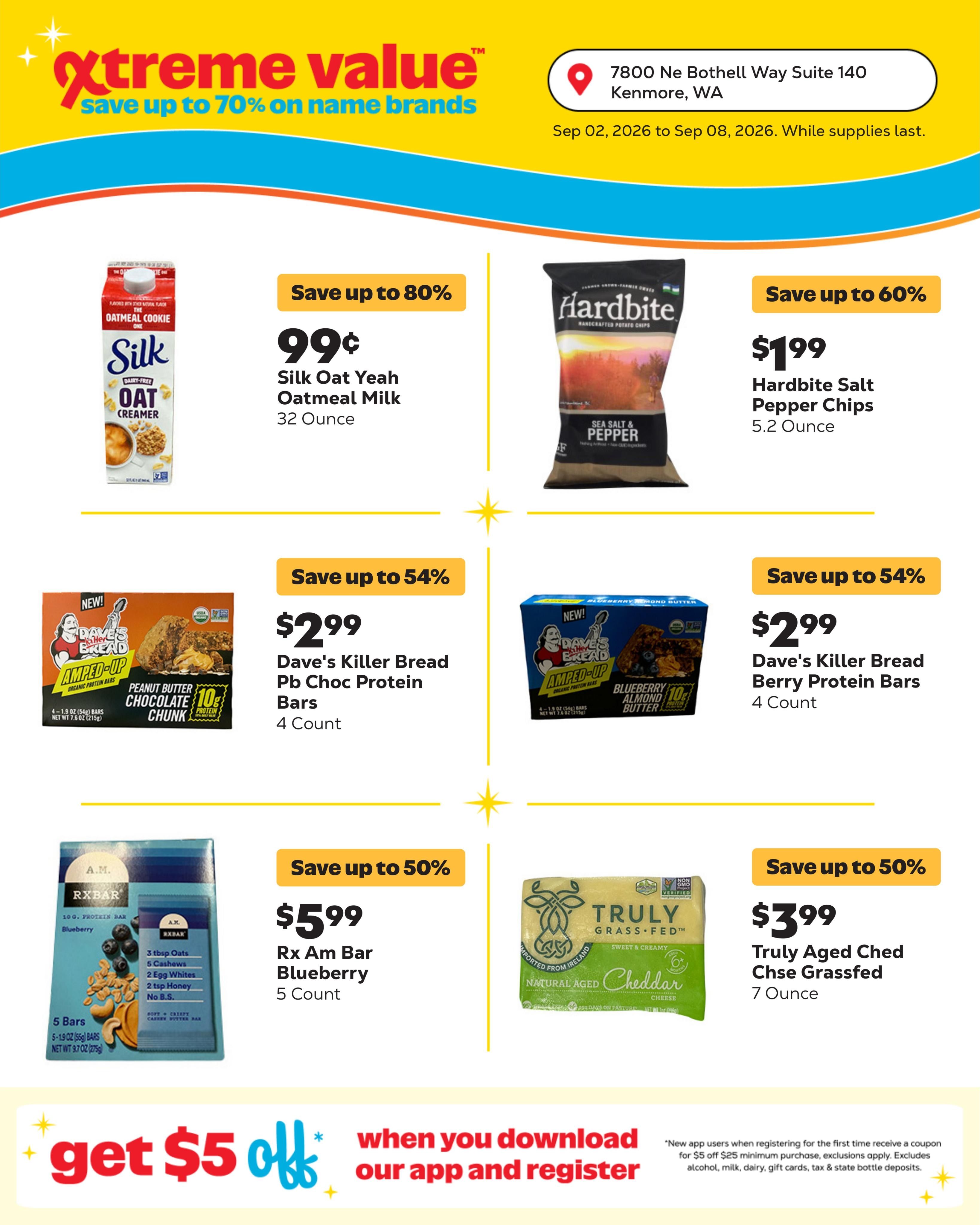 Grocery Outlet (Bothell Area, WA) Weekly Ad September 2 - 8, 2026