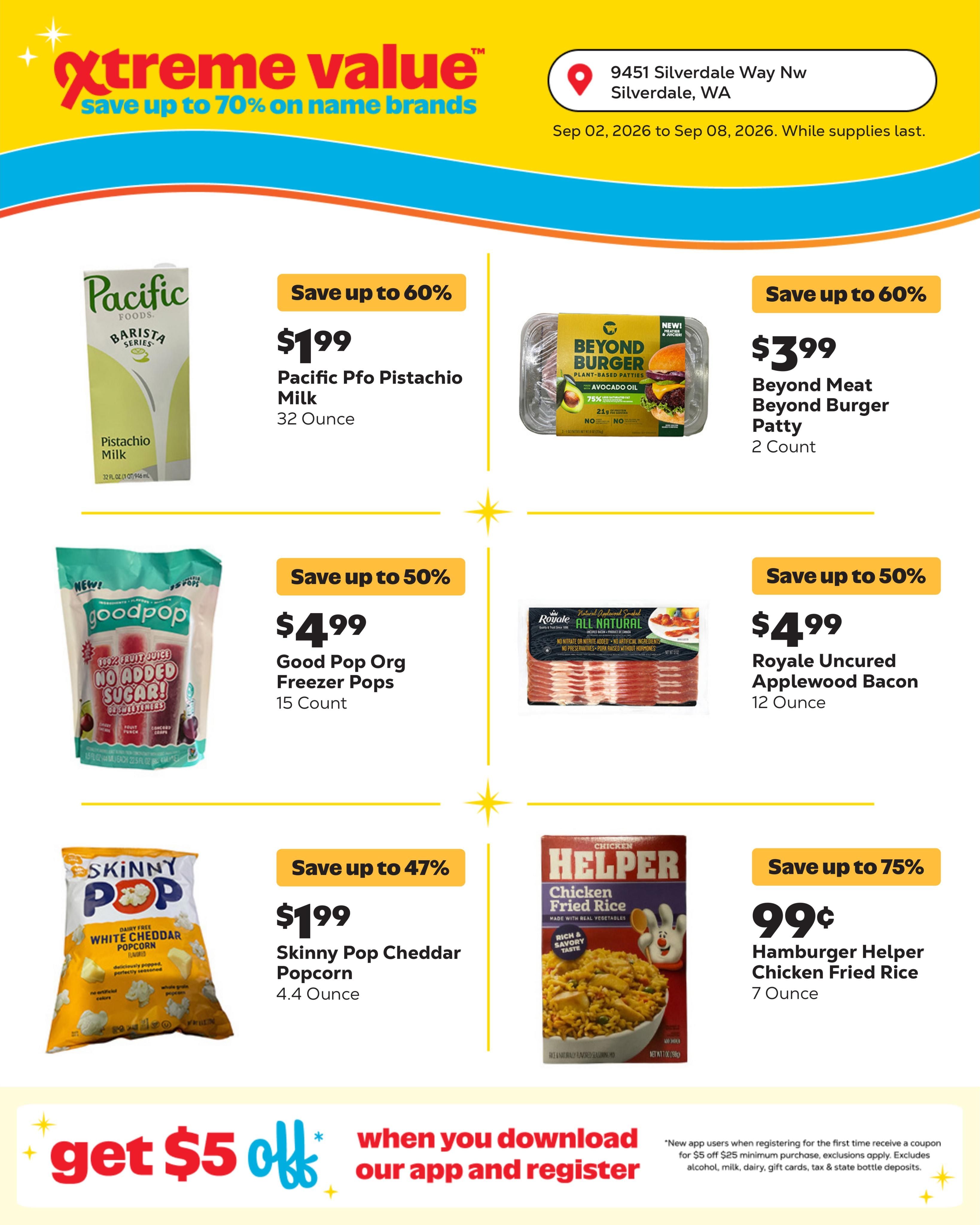 Grocery Outlet Weekly Ad September 2 - 8, 2026
