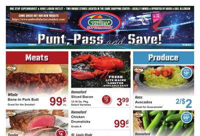 Umbrella Factory Supermarket Weekly Ad September 6 - 12, 2026