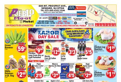 Pueblo Meat Market (880 Mt. Prospect Avenue, Newark, NJ) Weekly Ad September 5 - 11, 2026