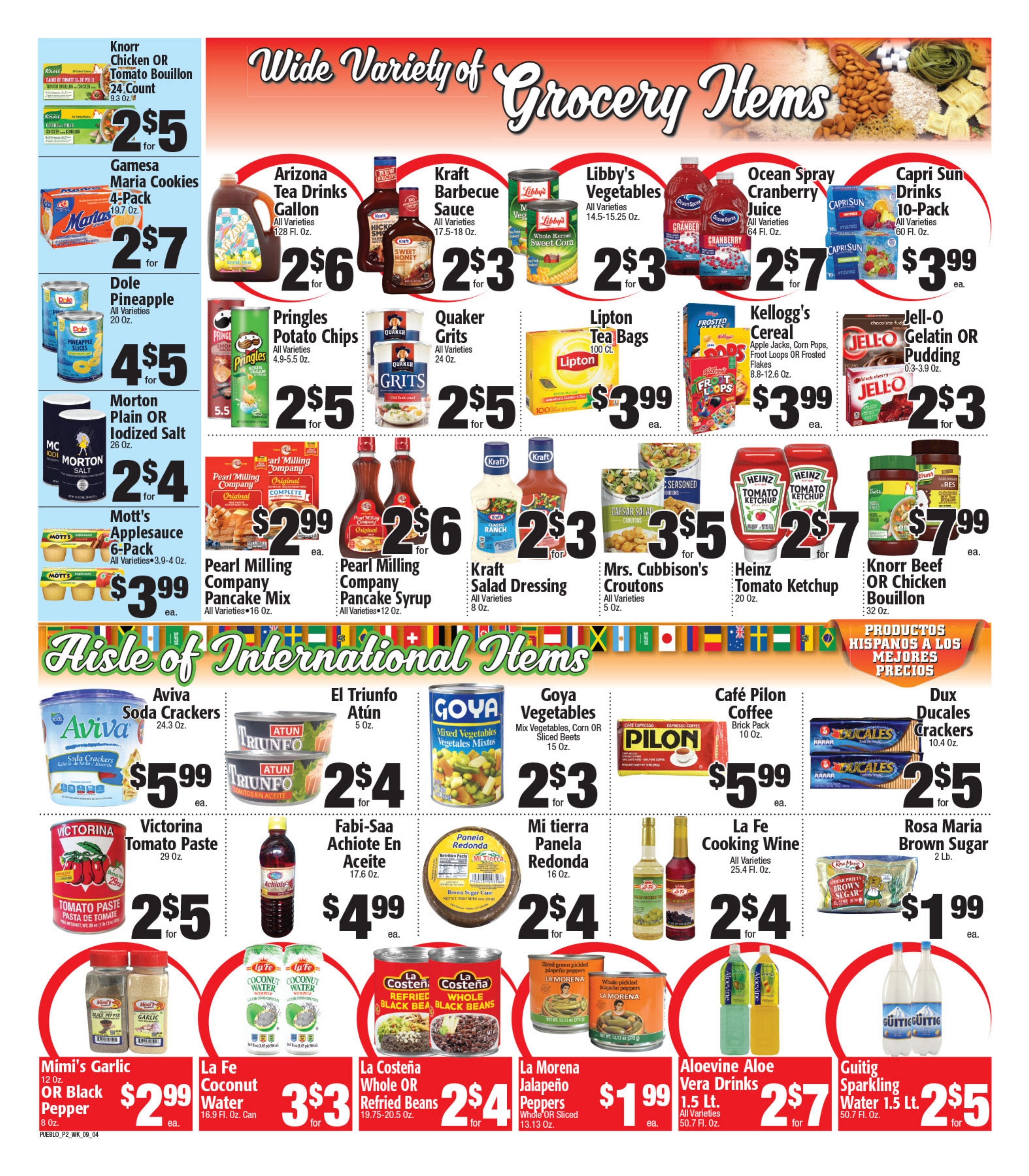 Pueblo Meat Market (880 Mt. Prospect Avenue, Newark, NJ) Weekly Ad September 5 - 11, 2026
