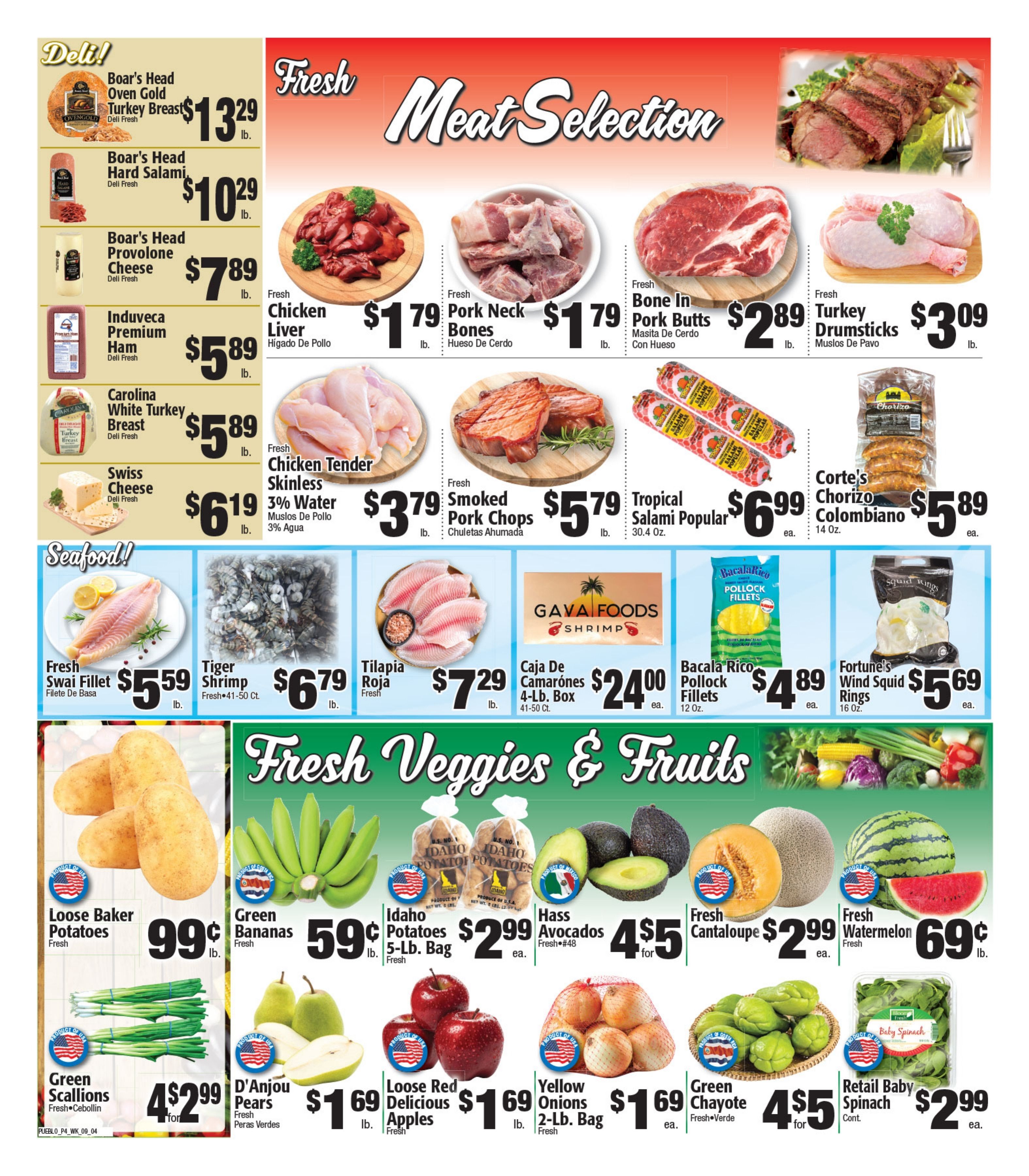 Pueblo Meat Market (880 Mt. Prospect Avenue, Newark, NJ) Weekly Ad September 5 - 11, 2026