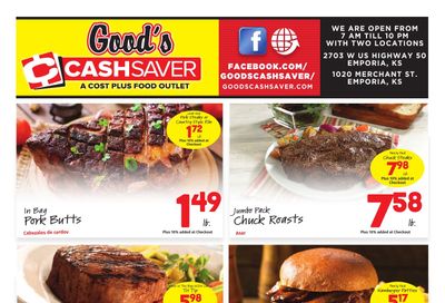 Good's Cash Saver Weekly Ad September 16 - 22, 2026