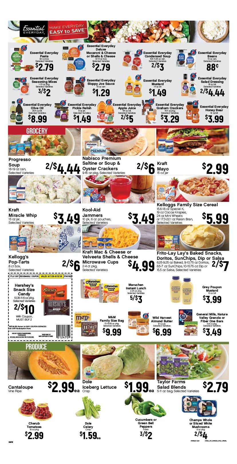 Hinrichs SuperValu Weekly Ad September 7 - 13, 2026
