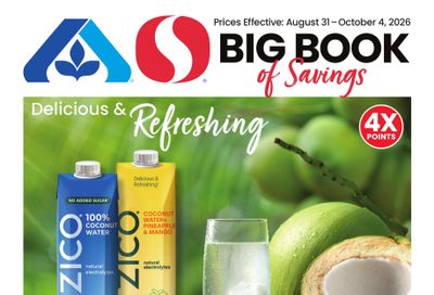 Safeway Big Book of Savings Weekly Ad August 31 - October 4, 2026