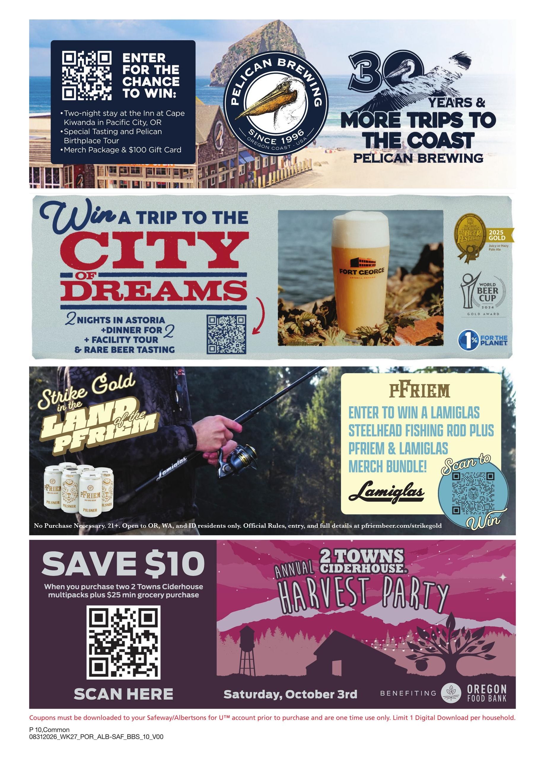 Safeway Big Book of Savings Weekly Ad August 31 - October 4, 2026