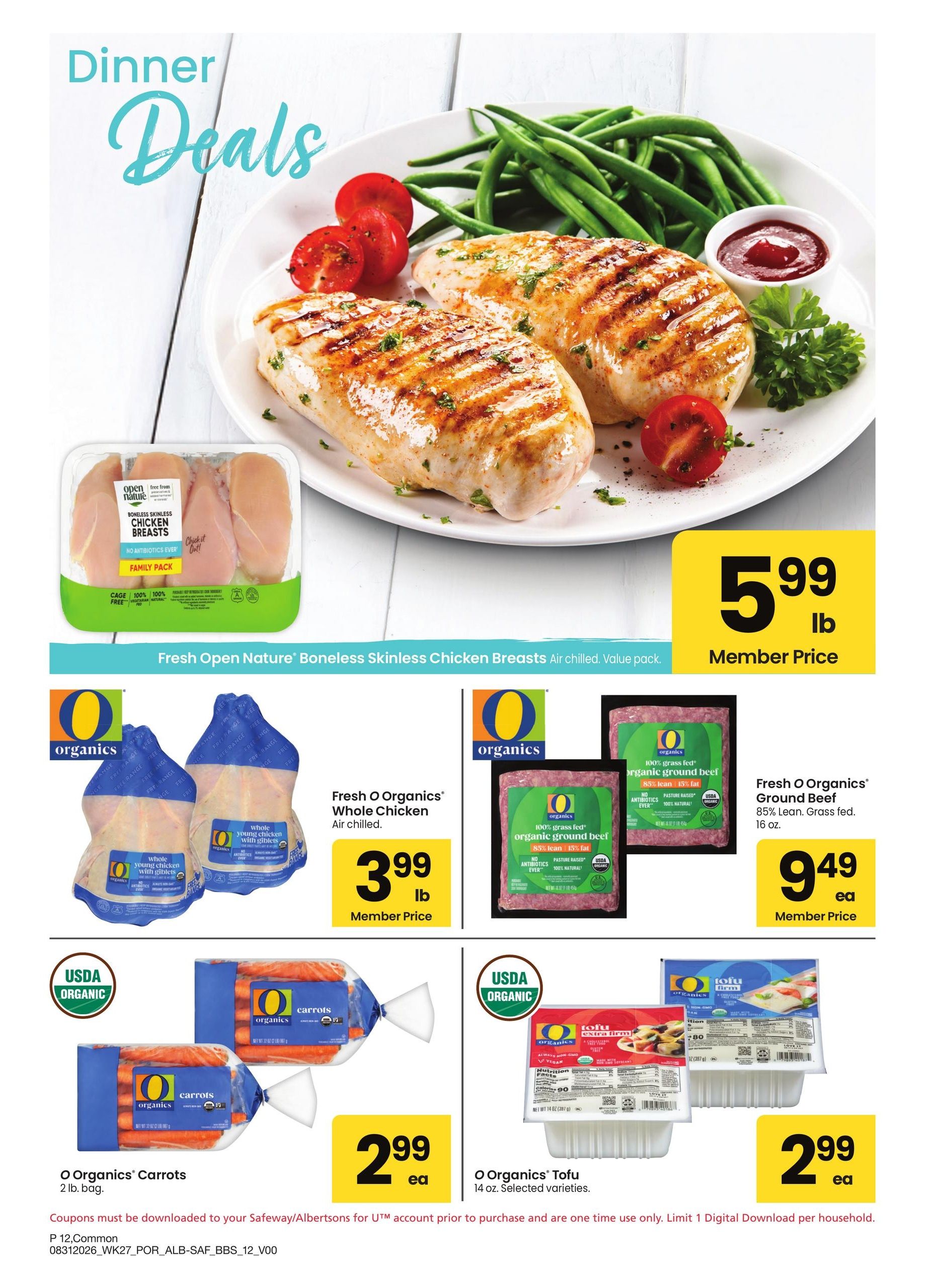 Safeway Big Book of Savings Weekly Ad August 31 - October 4, 2026