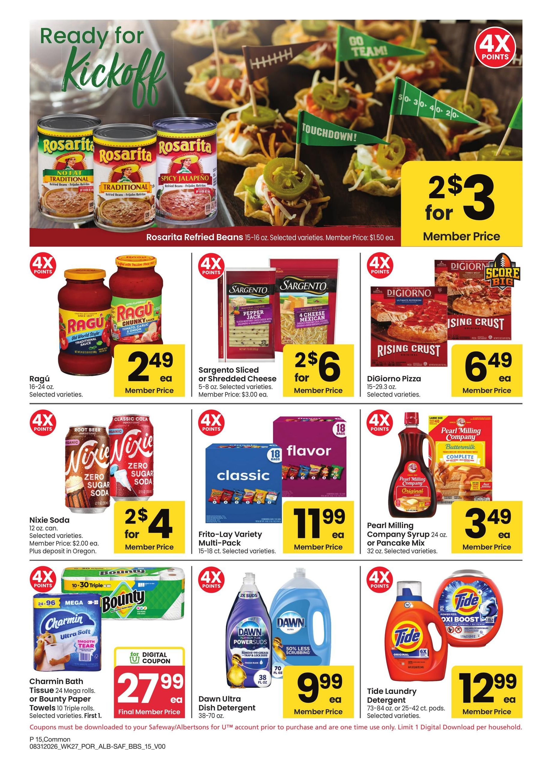 Safeway Big Book of Savings Weekly Ad August 31 - October 4, 2026
