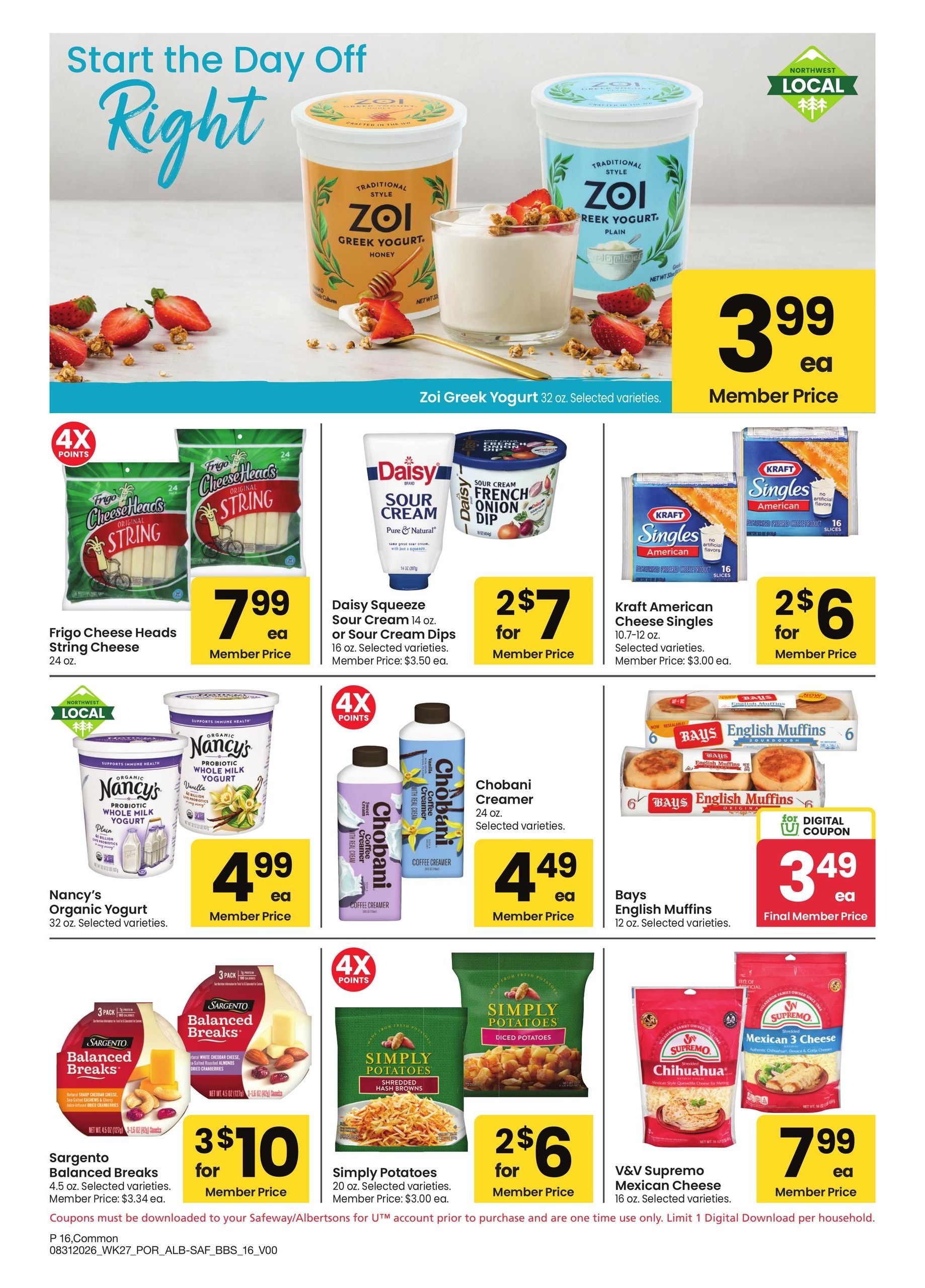 Safeway Big Book of Savings Weekly Ad August 31 - October 4, 2026