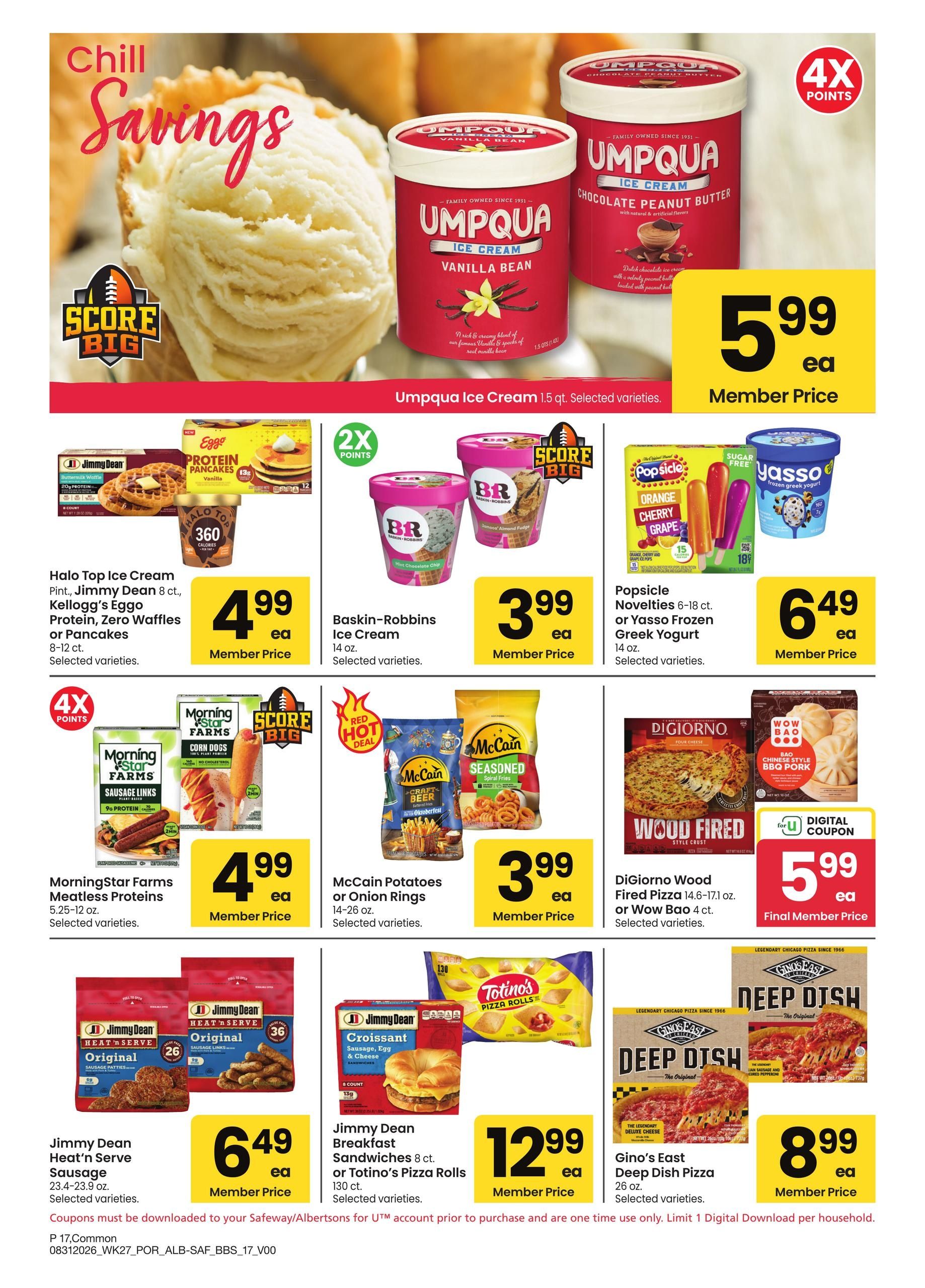 Safeway Big Book of Savings Weekly Ad August 31 - October 4, 2026
