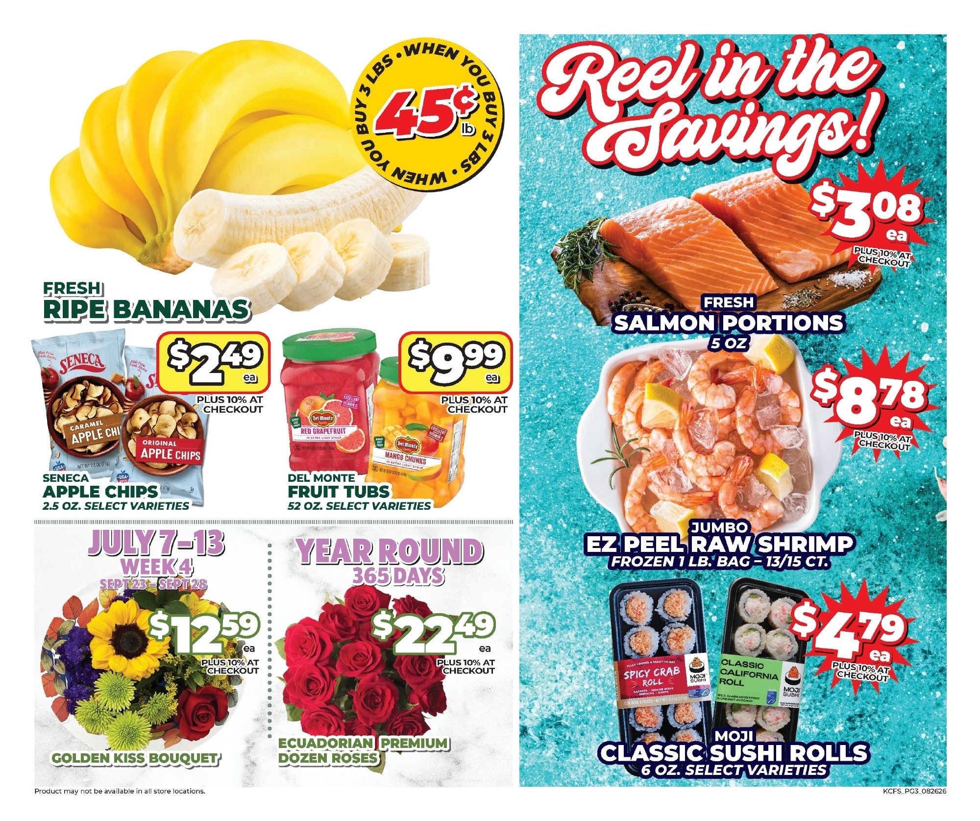 King Cash Saver Monthly Digital Deals Weekly Ad September 3 - 22, 2026
