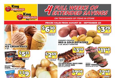 King Food Saver Monthly Digital Deals Weekly Ad September 3 - 22, 2026
