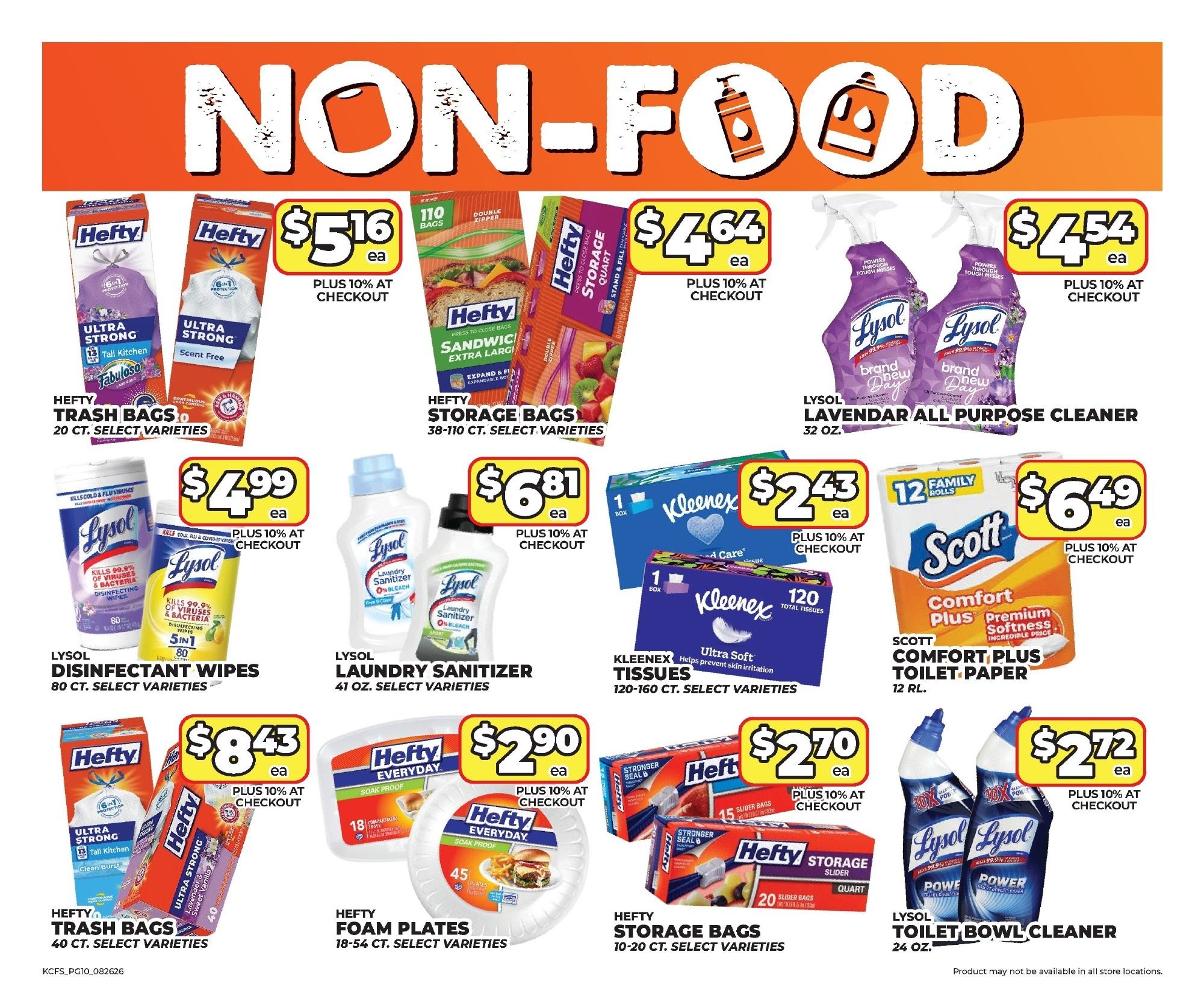 King Food Saver Monthly Digital Deals Weekly Ad September 3 - 22, 2026