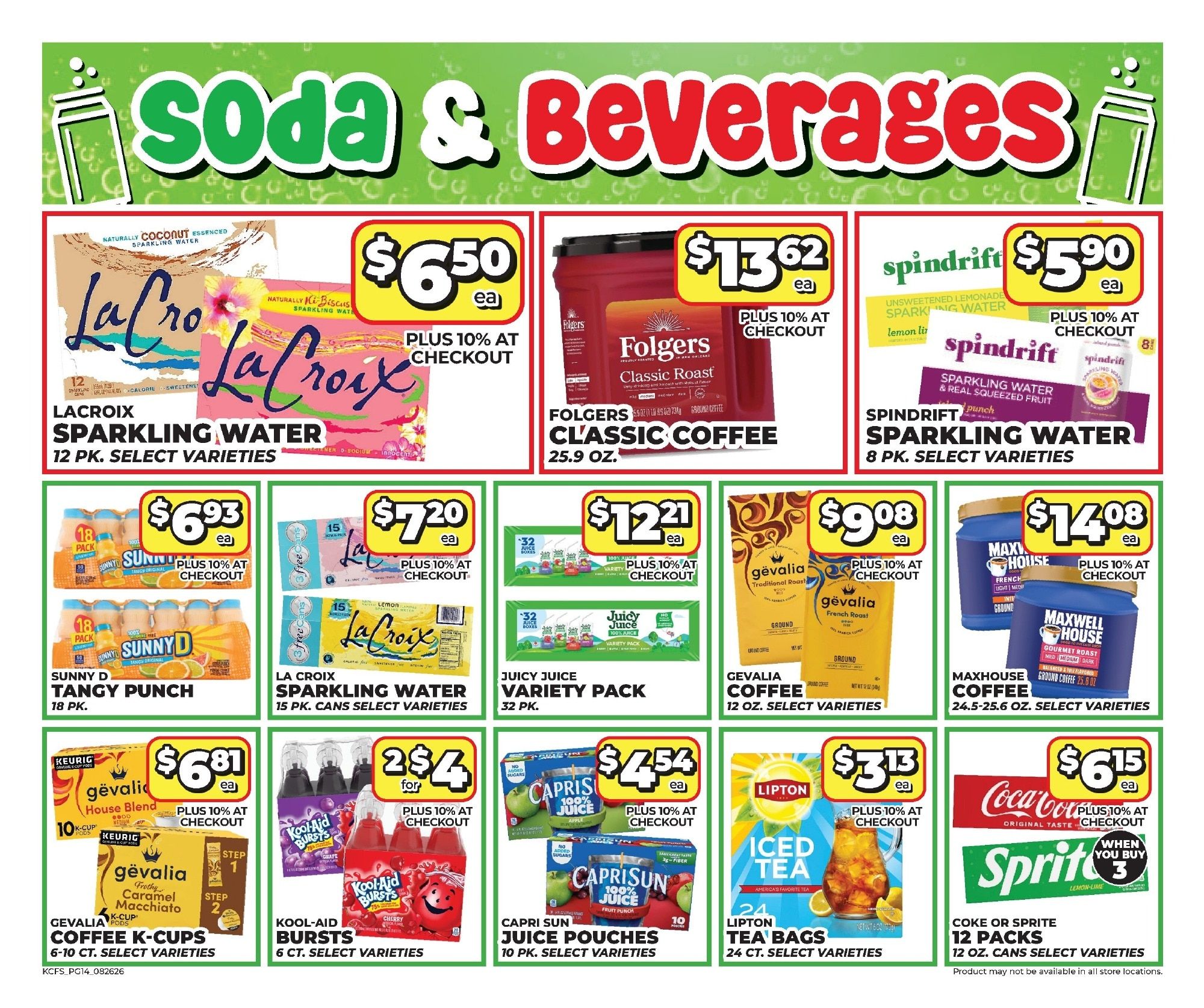 King Food Saver Monthly Digital Deals Weekly Ad September 3 - 22, 2026
