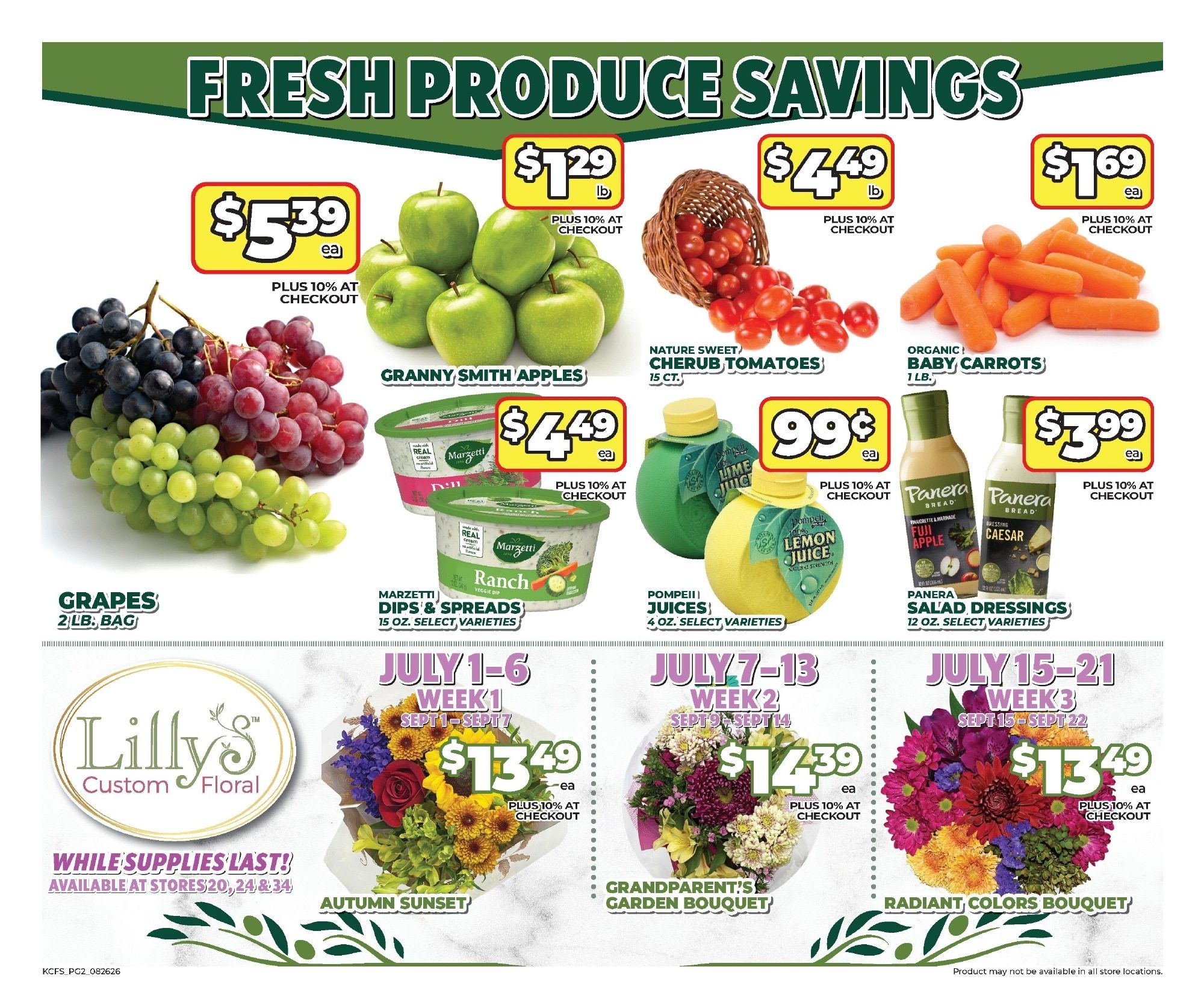 King Food Saver Monthly Digital Deals Weekly Ad September 3 - 22, 2026