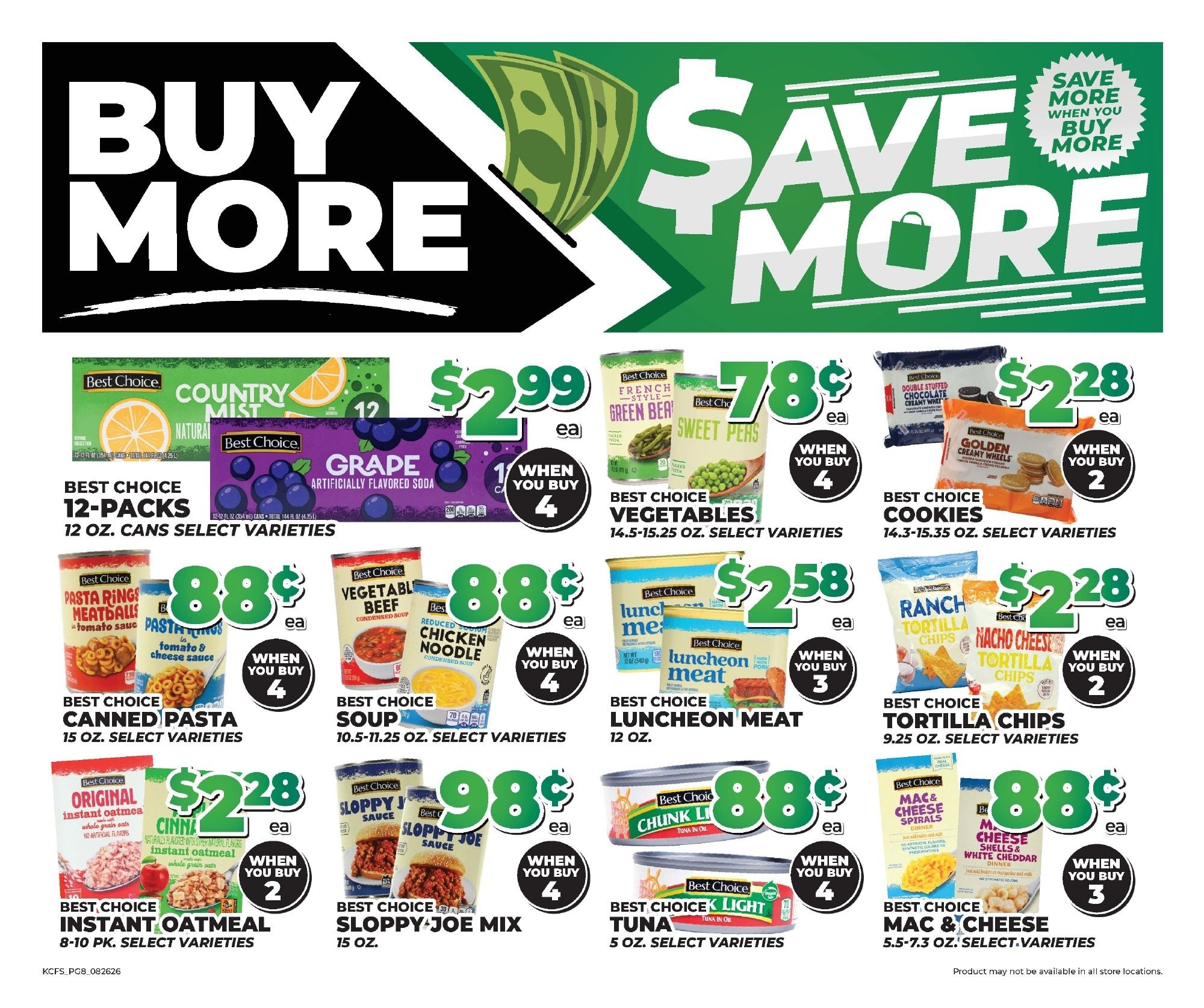 King Food Saver Monthly Digital Deals Weekly Ad September 3 - 22, 2026