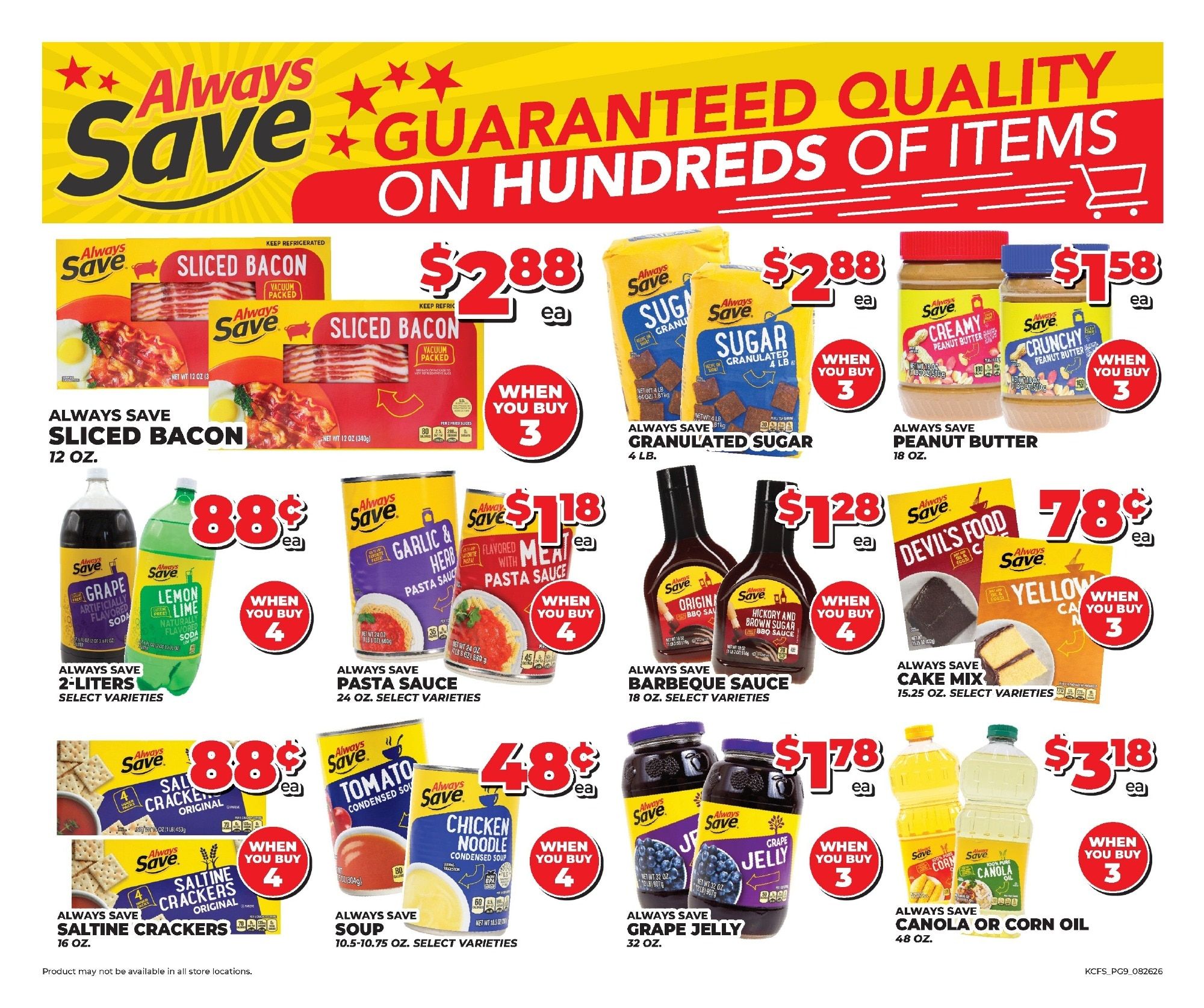 King Food Saver Monthly Digital Deals Weekly Ad September 3 - 22, 2026
