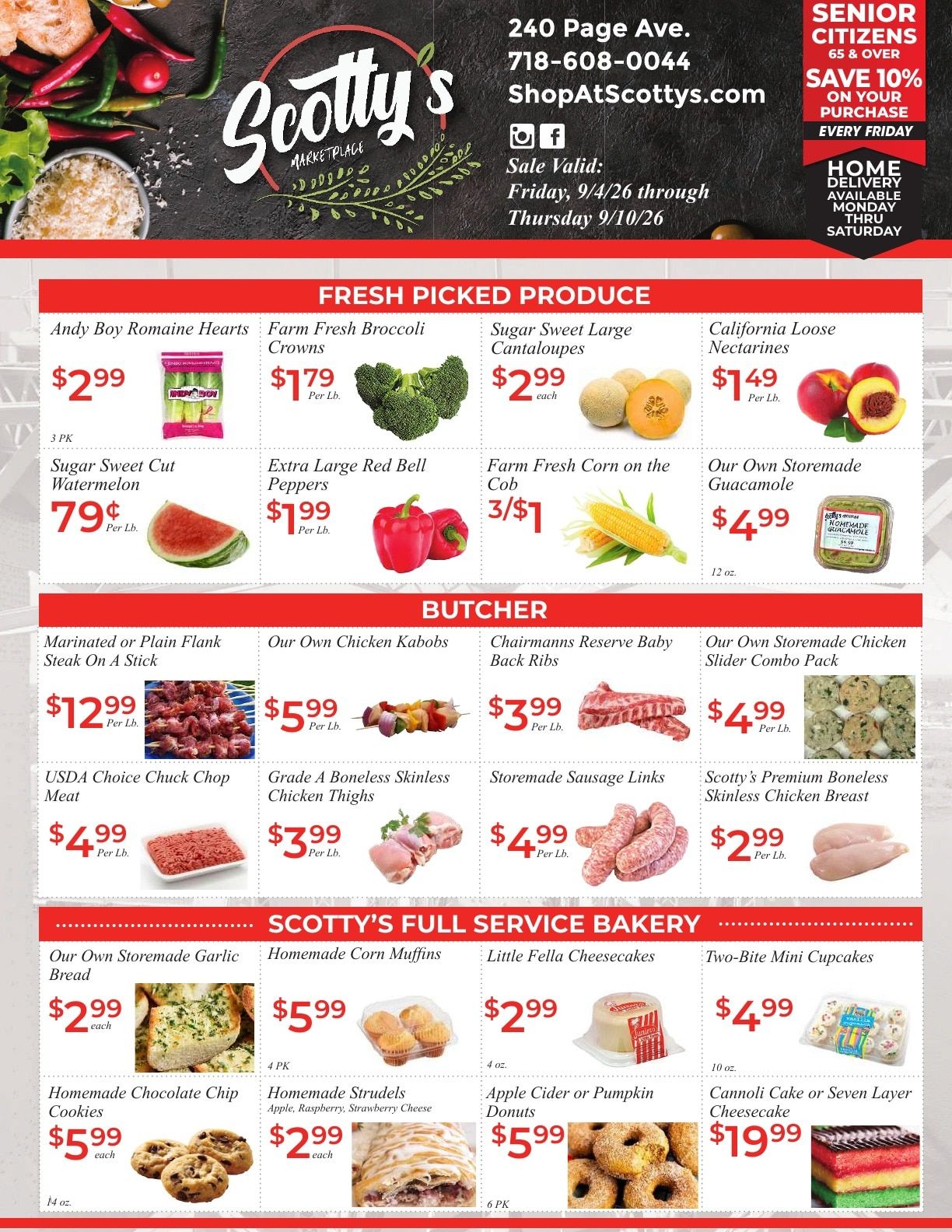Scotty's Marketplace Weekly Ad September 5 - 11, 2026