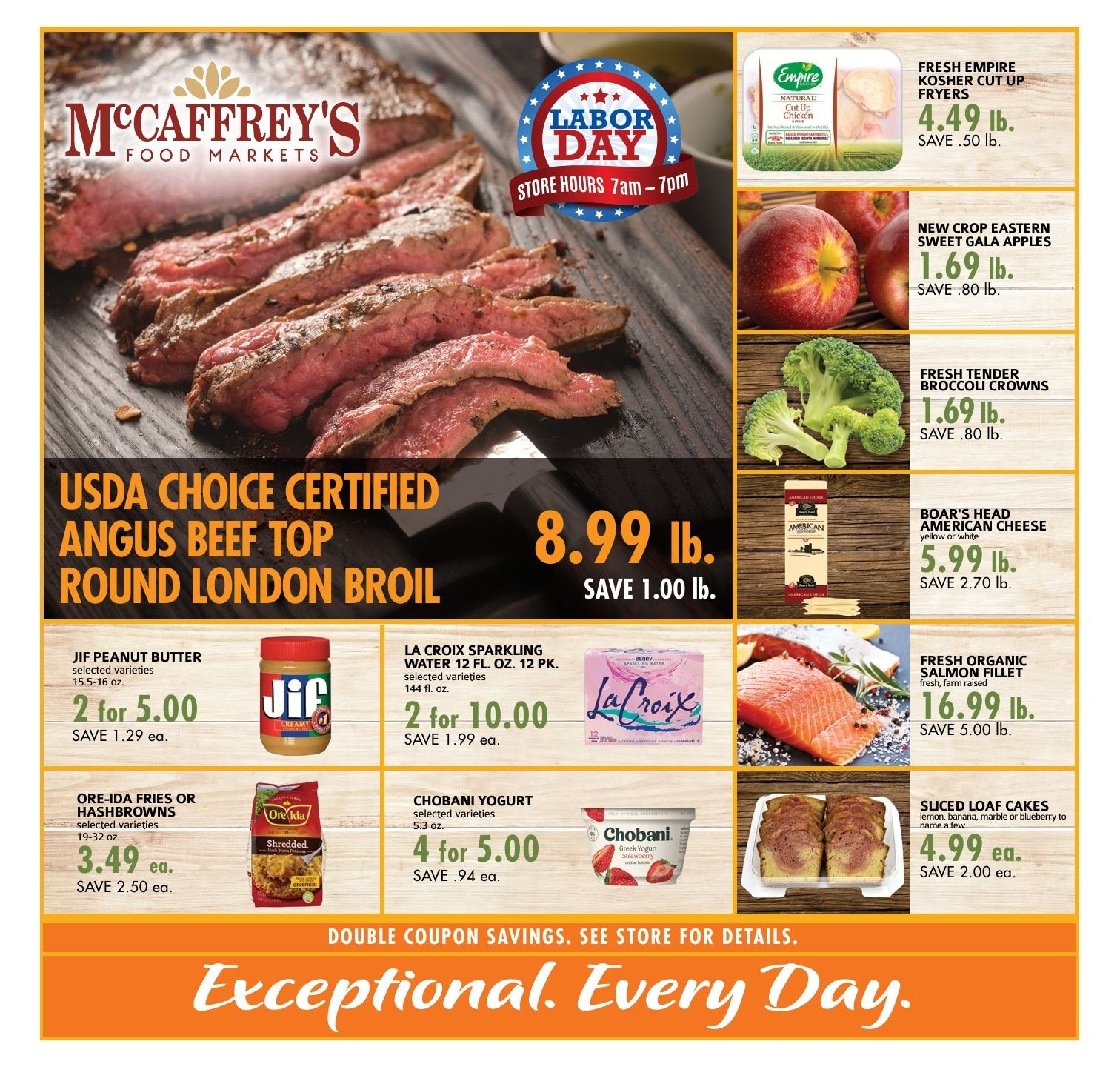 McCaffrey's Food Markets Weekly Ad September 4 - 17, 2026