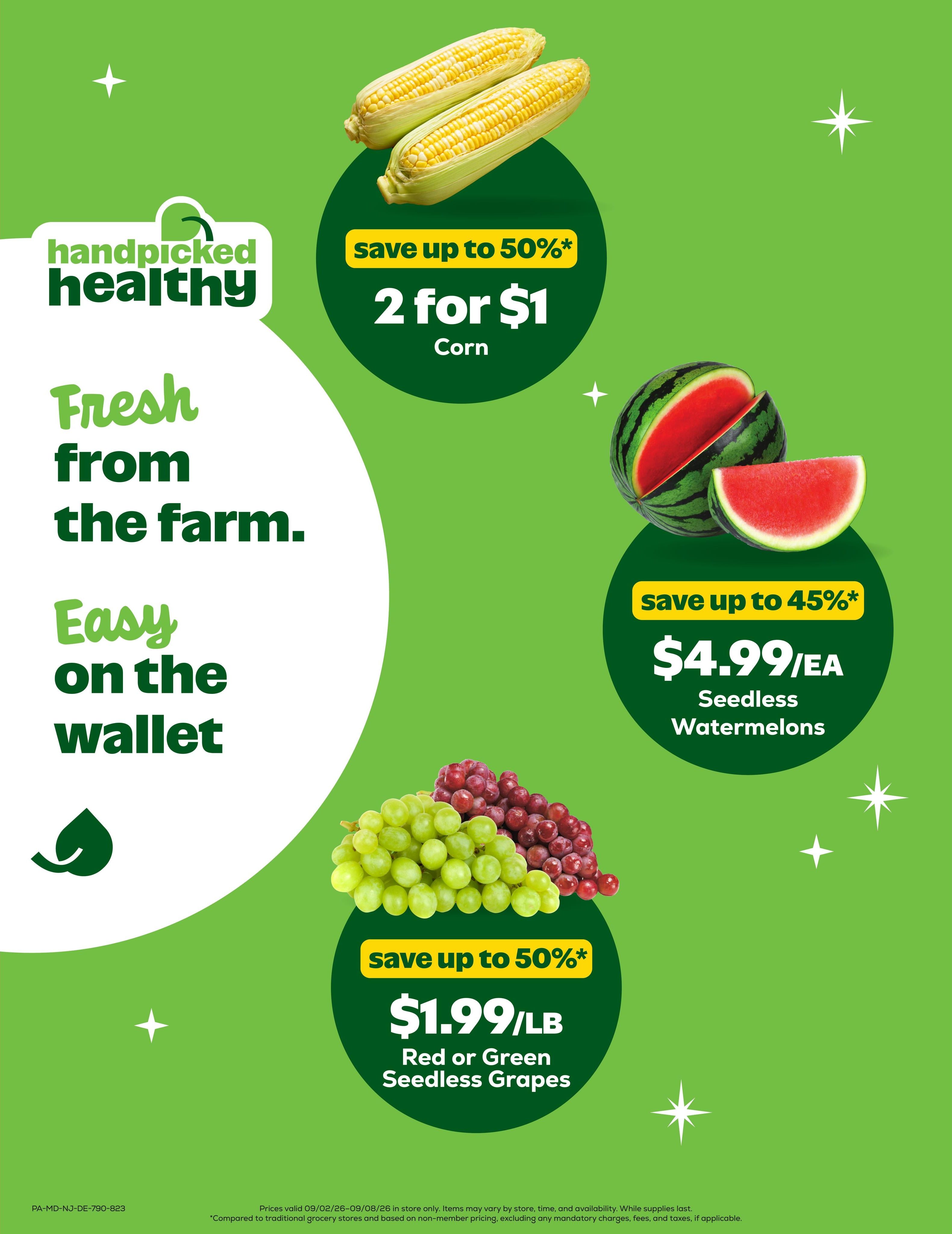 Grocery Outlet (Cheltenham-Elkins Park Area, PA) Weekly Ad September 2 - 8, 2026