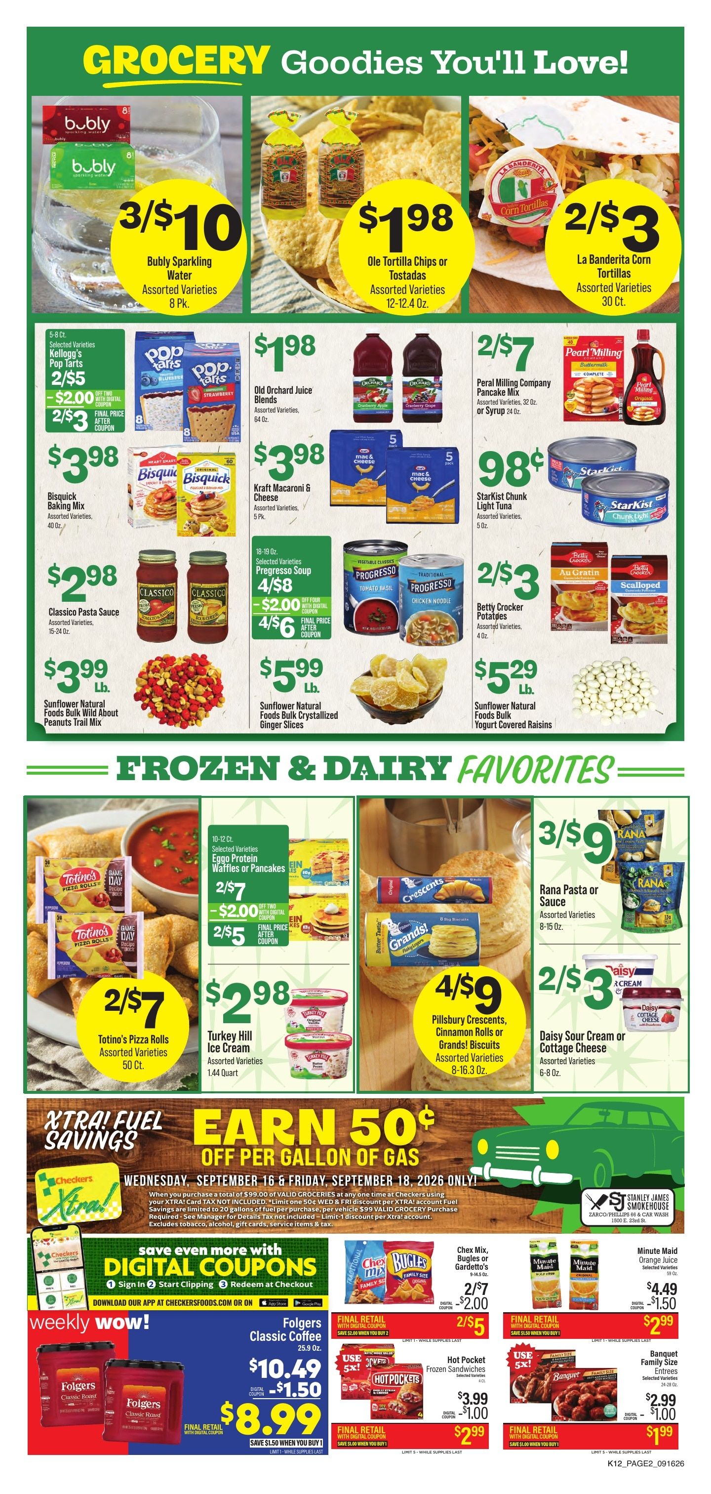 Checkers Foods Weekly Ad September 16 - 22, 2026