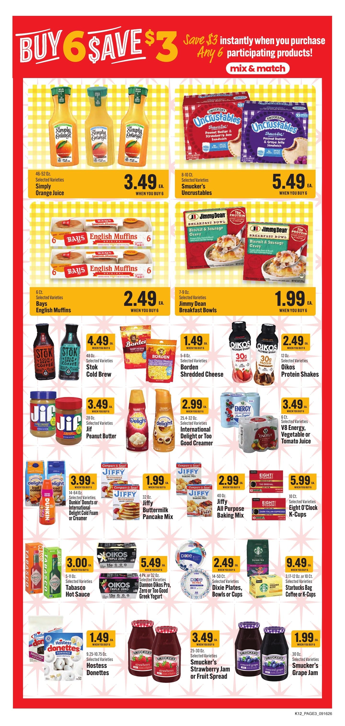 Checkers Foods Weekly Ad September 16 - 22, 2026