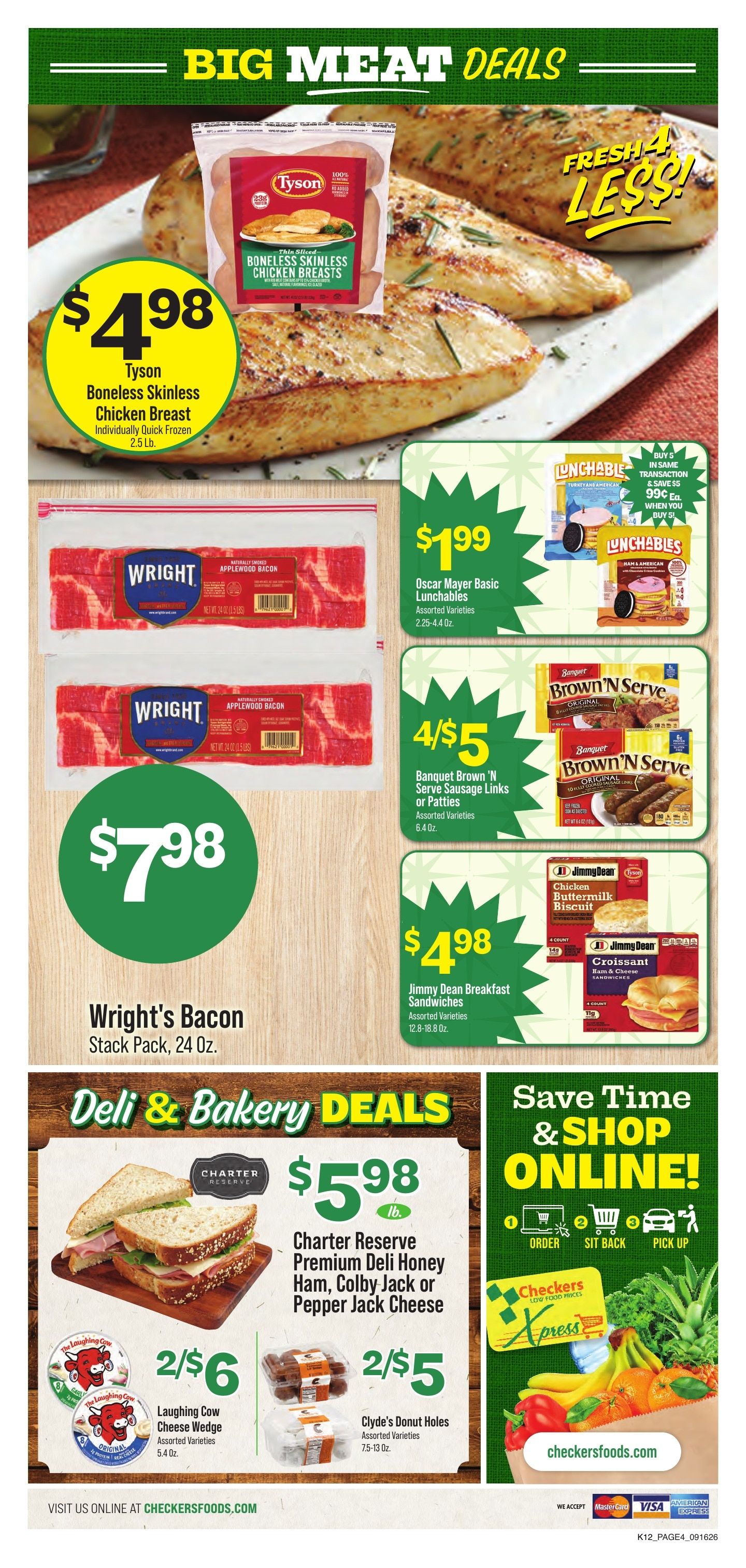 Checkers Foods Weekly Ad September 16 - 22, 2026