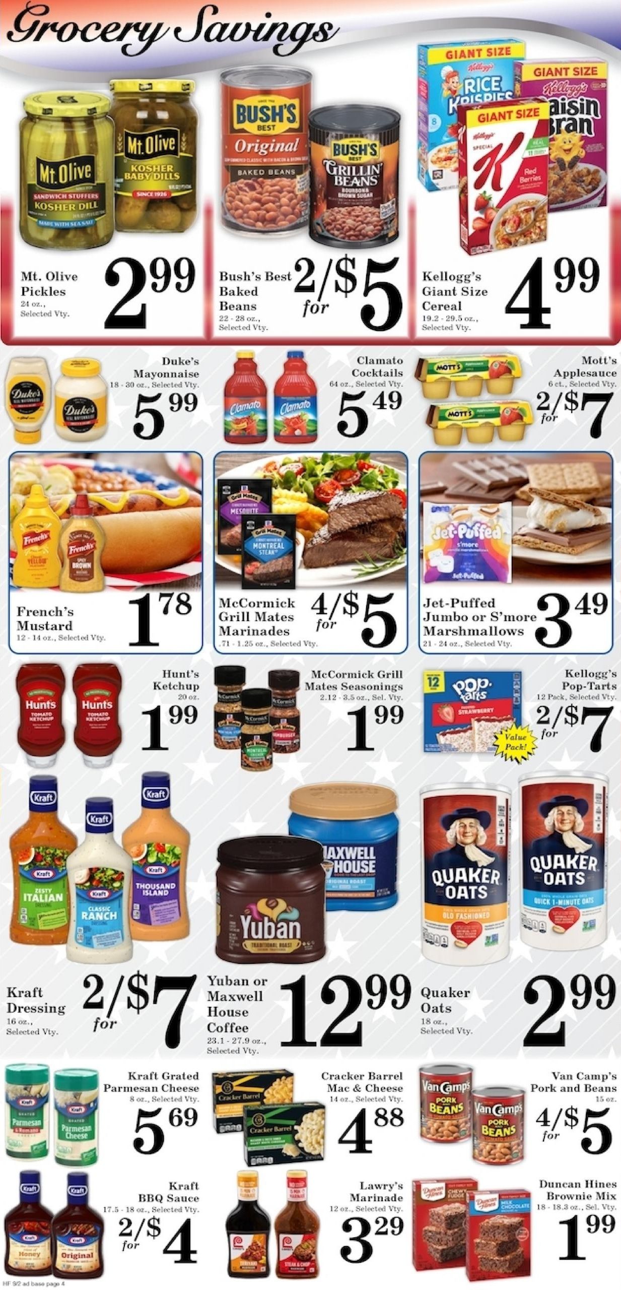 Harvest Foods (Culdesac Area, ID) Weekly Ad September 2 - 8, 2026