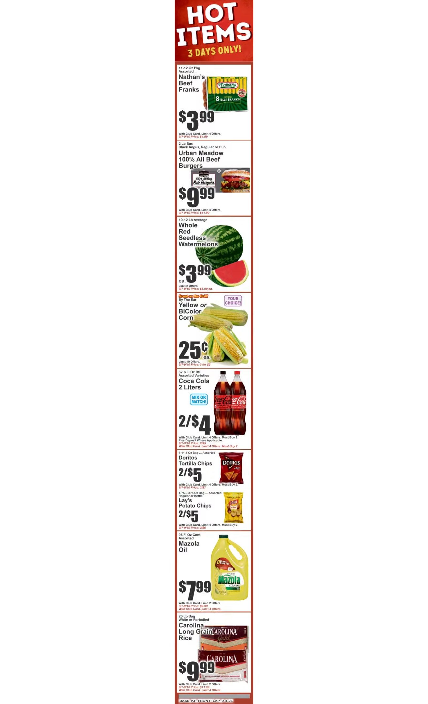 Brooklyn Fare Weekly Ad September 4 - 10, 2026