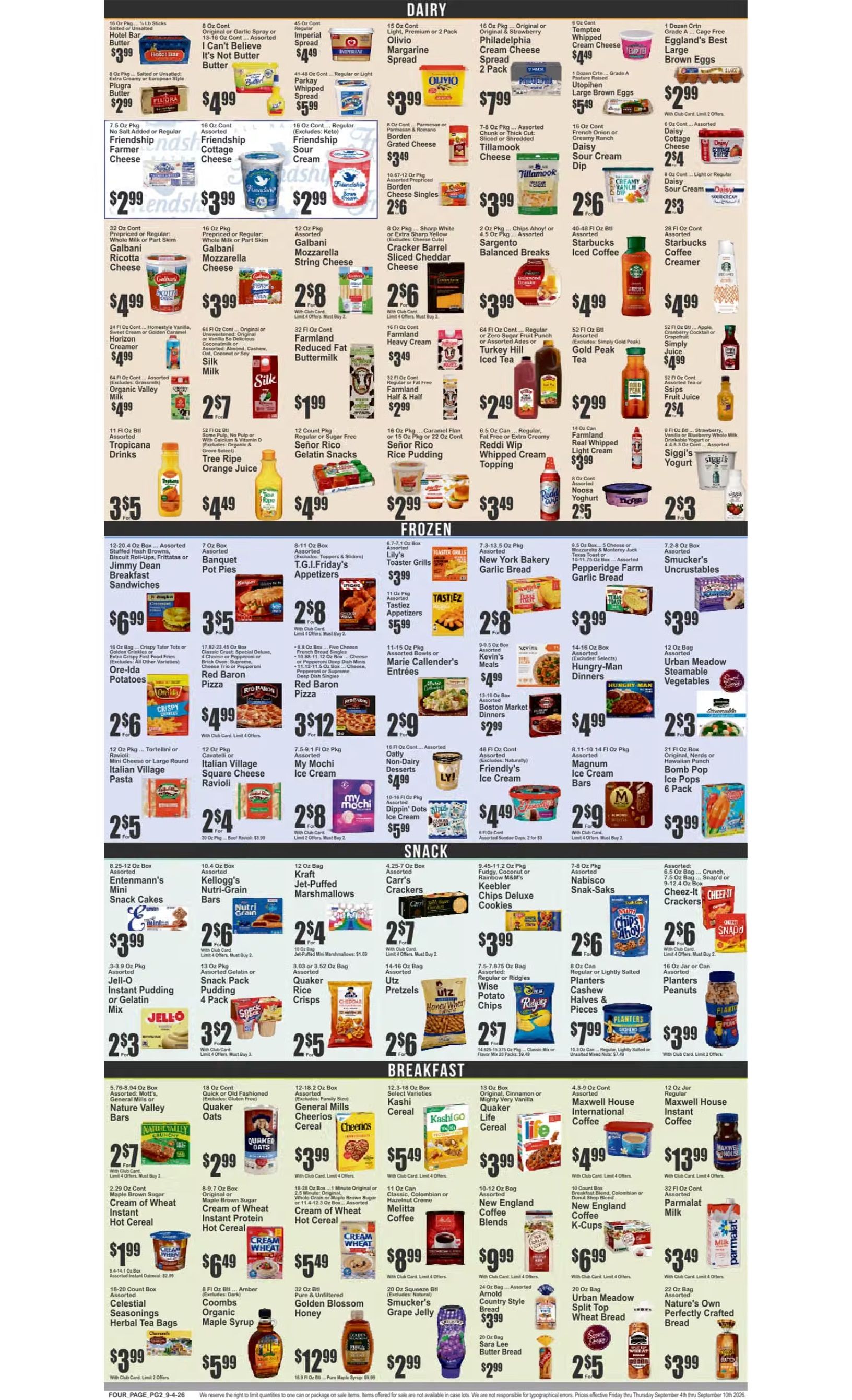 Brooklyn Fare Weekly Ad September 4 - 10, 2026