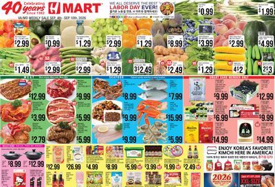 H Mart (Baltimore Area, MD) Weekly Ad September 4 - 10, 2026