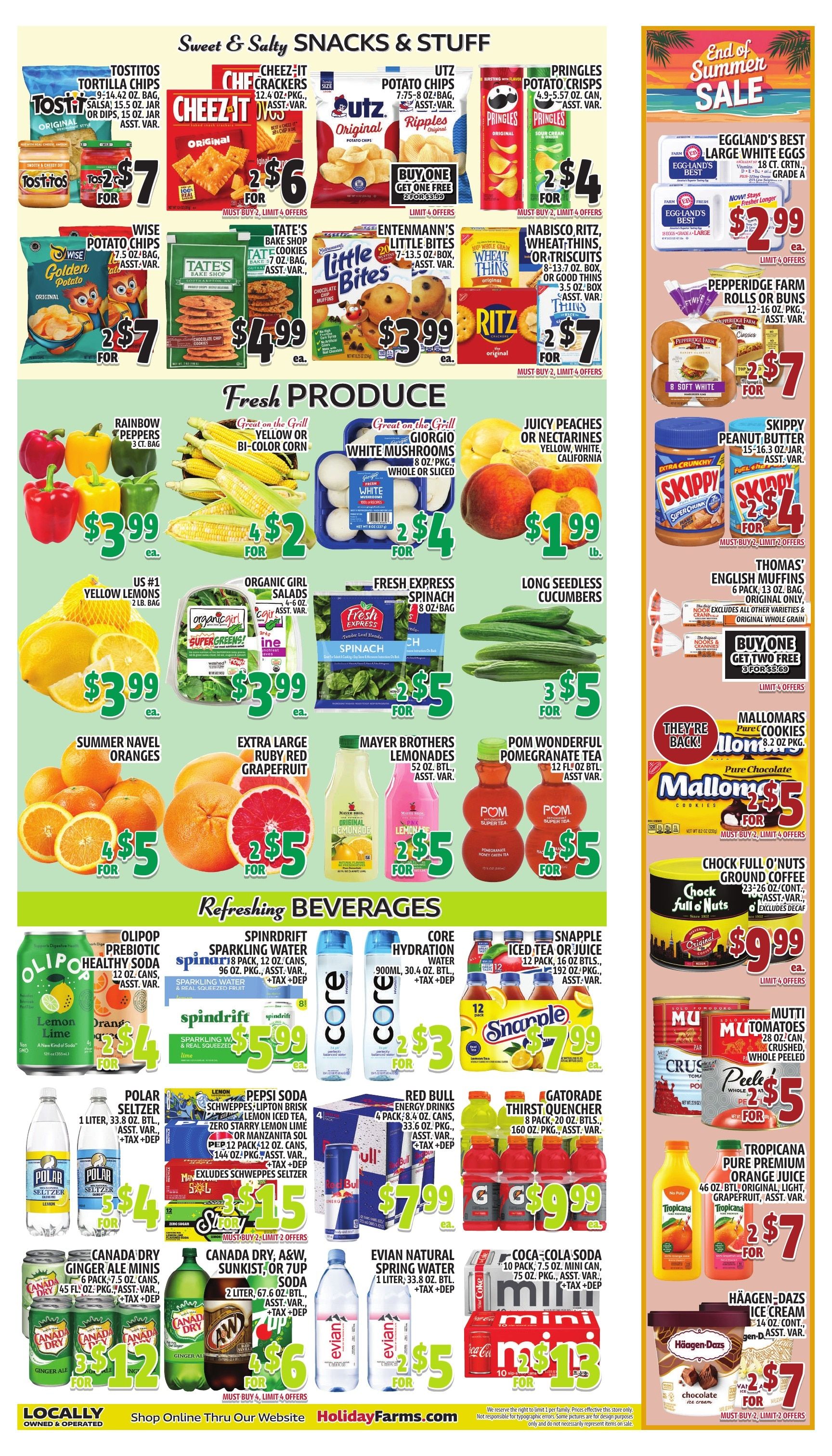 Holiday Farms Weekly Ad September 4 - 10, 2026