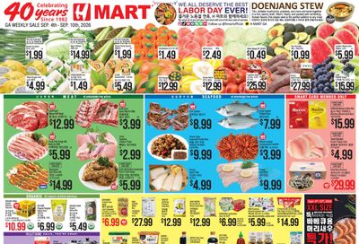 H Mart (Sandy Springs-South Fulton Area, GA) Weekly Ad September 4 - 10, 2026